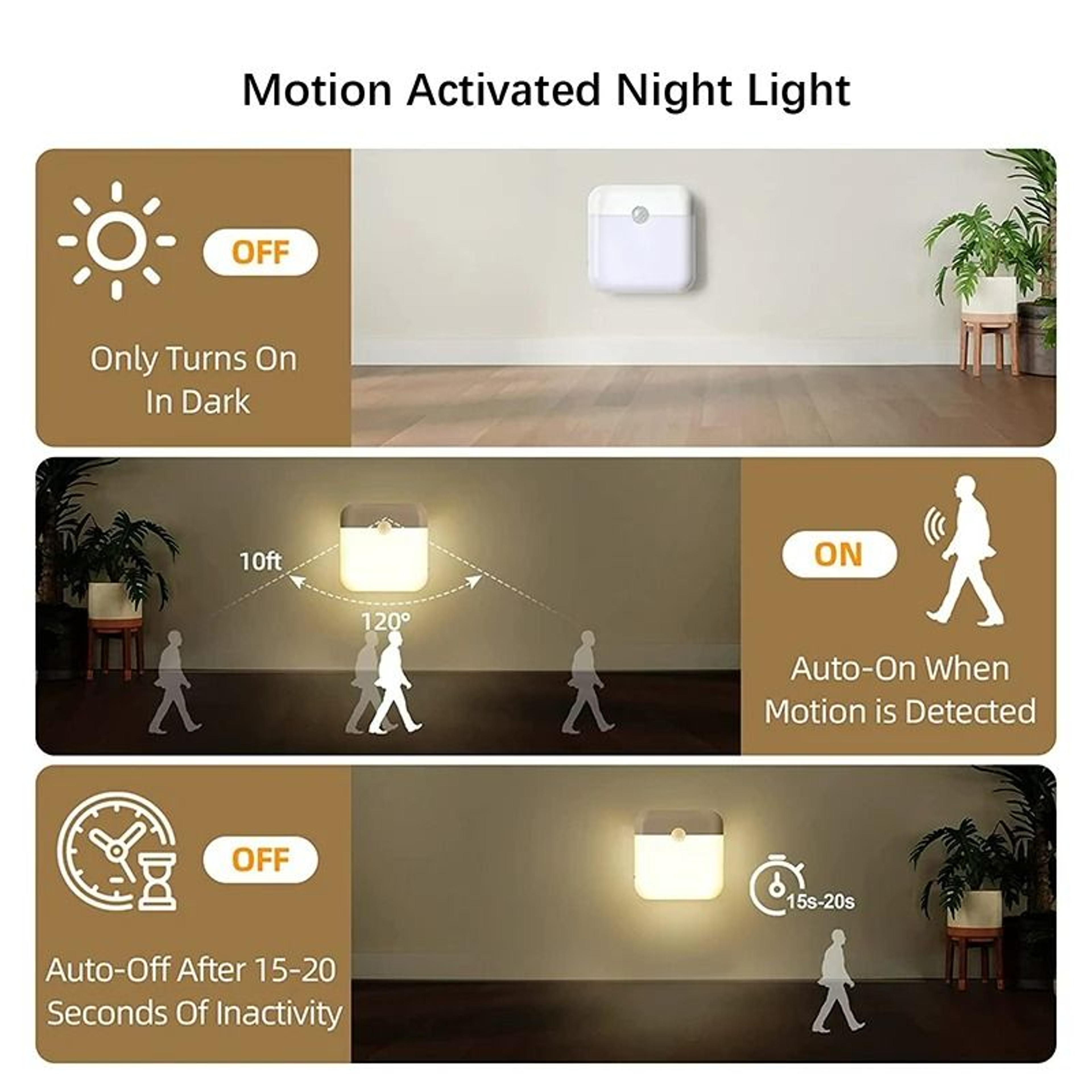 AutoLume Rechargeable Wall Light 6