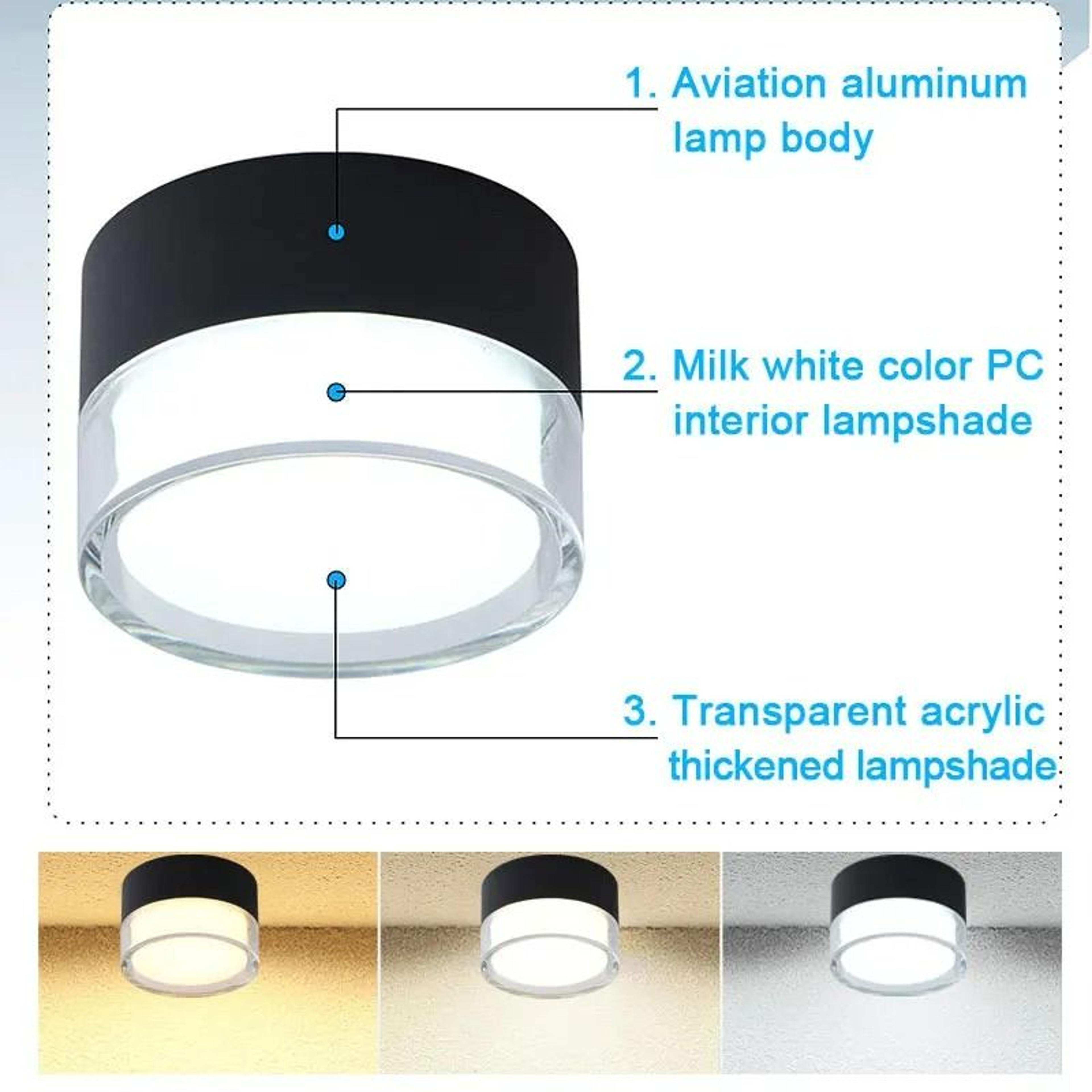 NordicGlow Surface Mount Ceiling Light 2