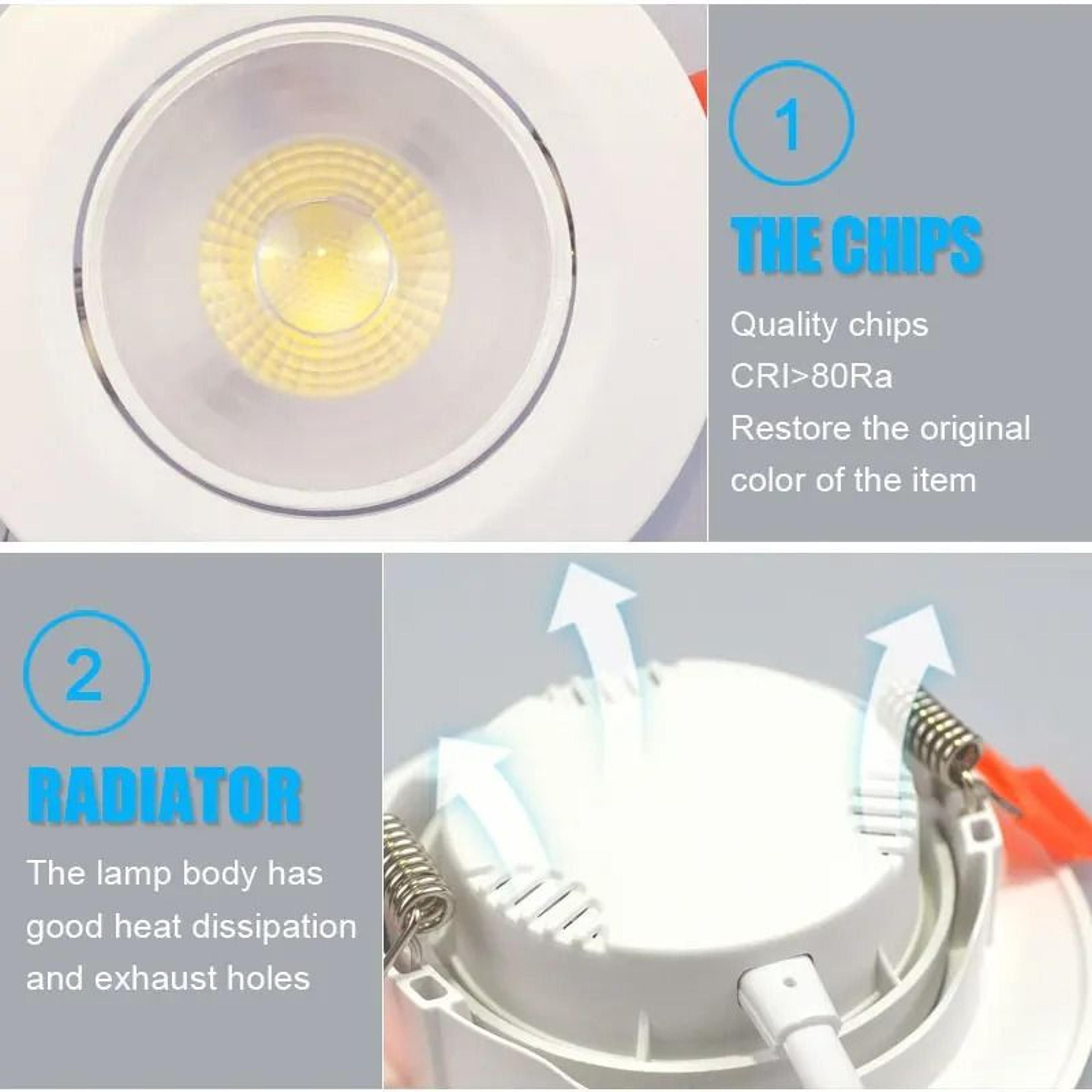 PivotBeam Adjustable Downlight Set 5