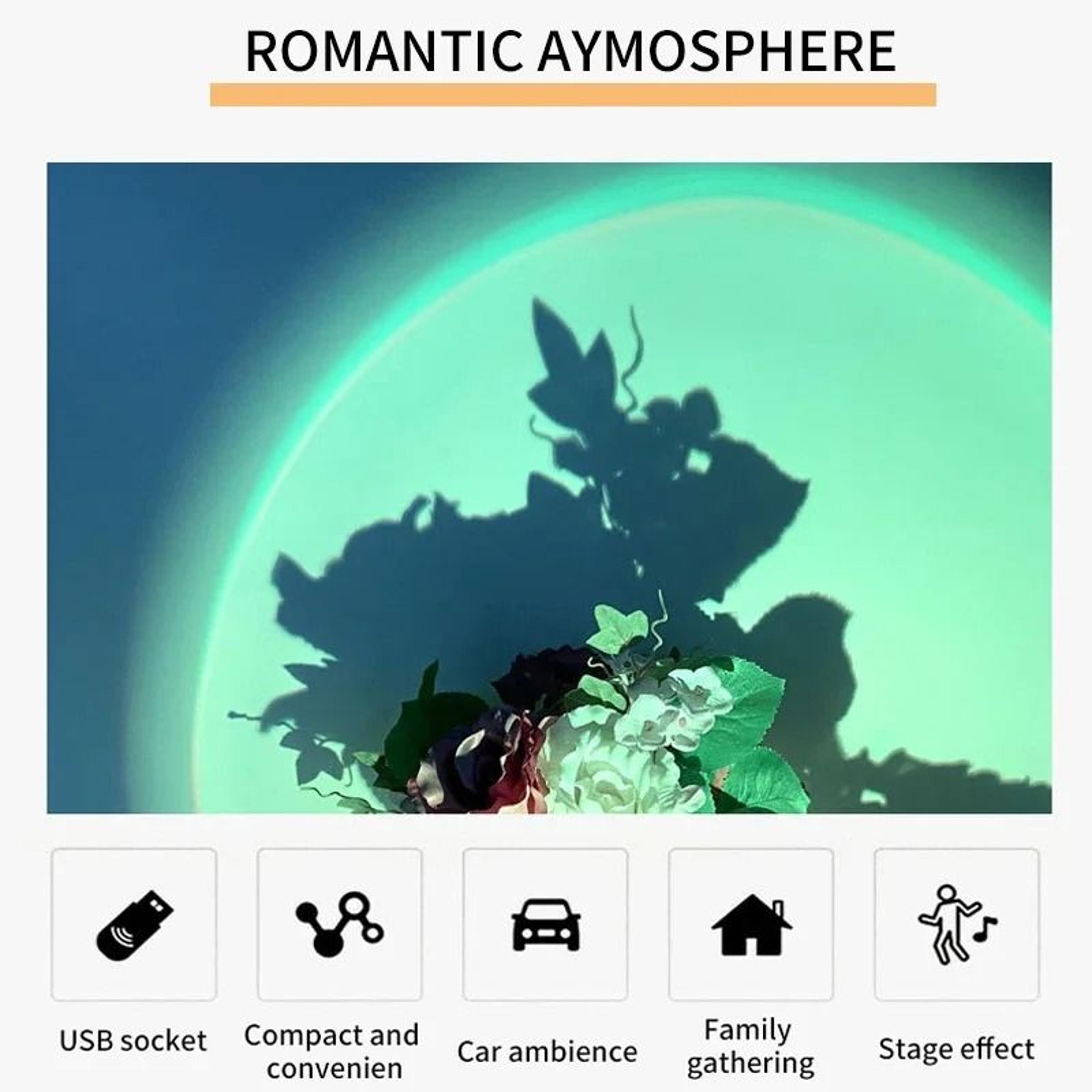 PrismDusk USB Sunset Projector 4