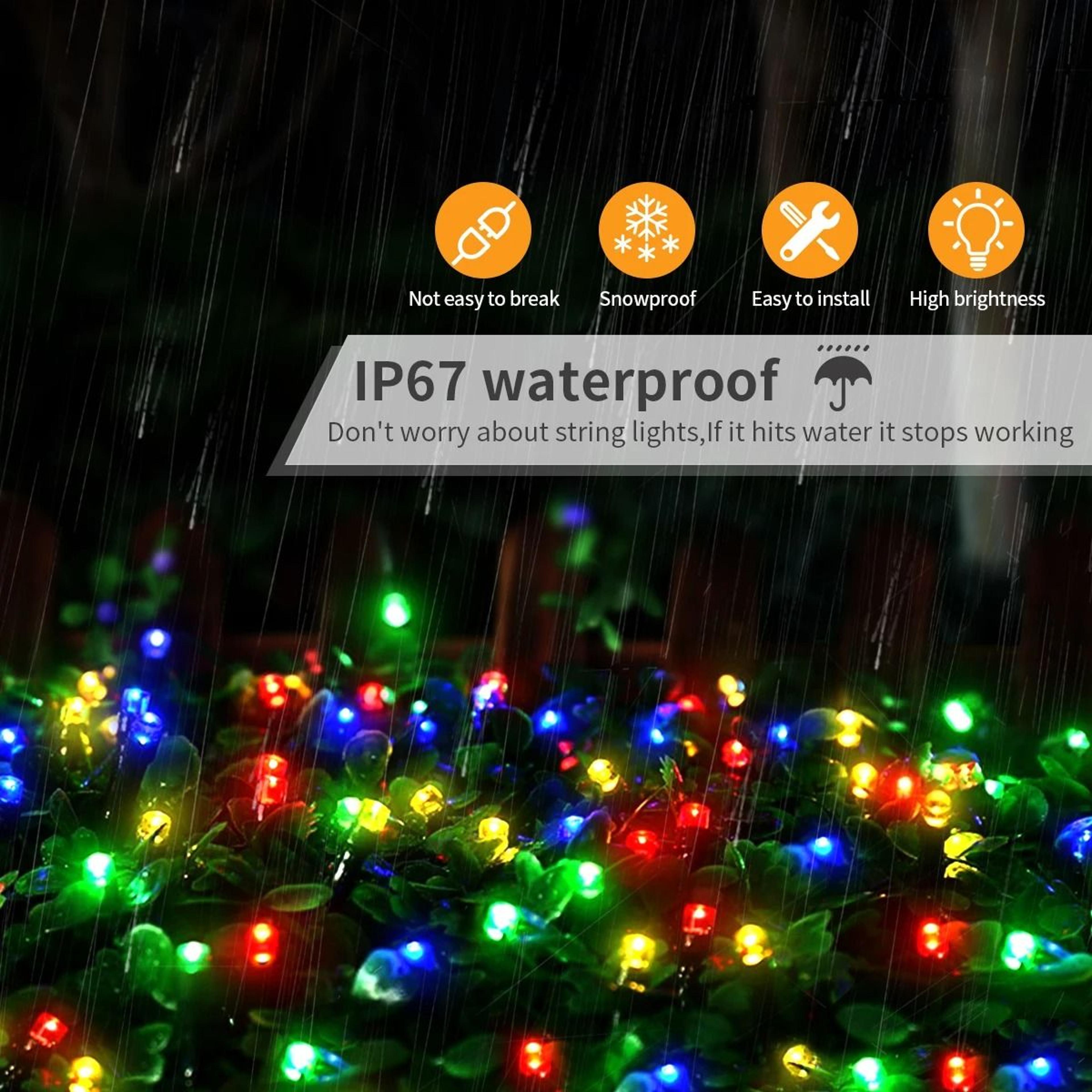 Waterproof Christmas Fairy String Lights 5