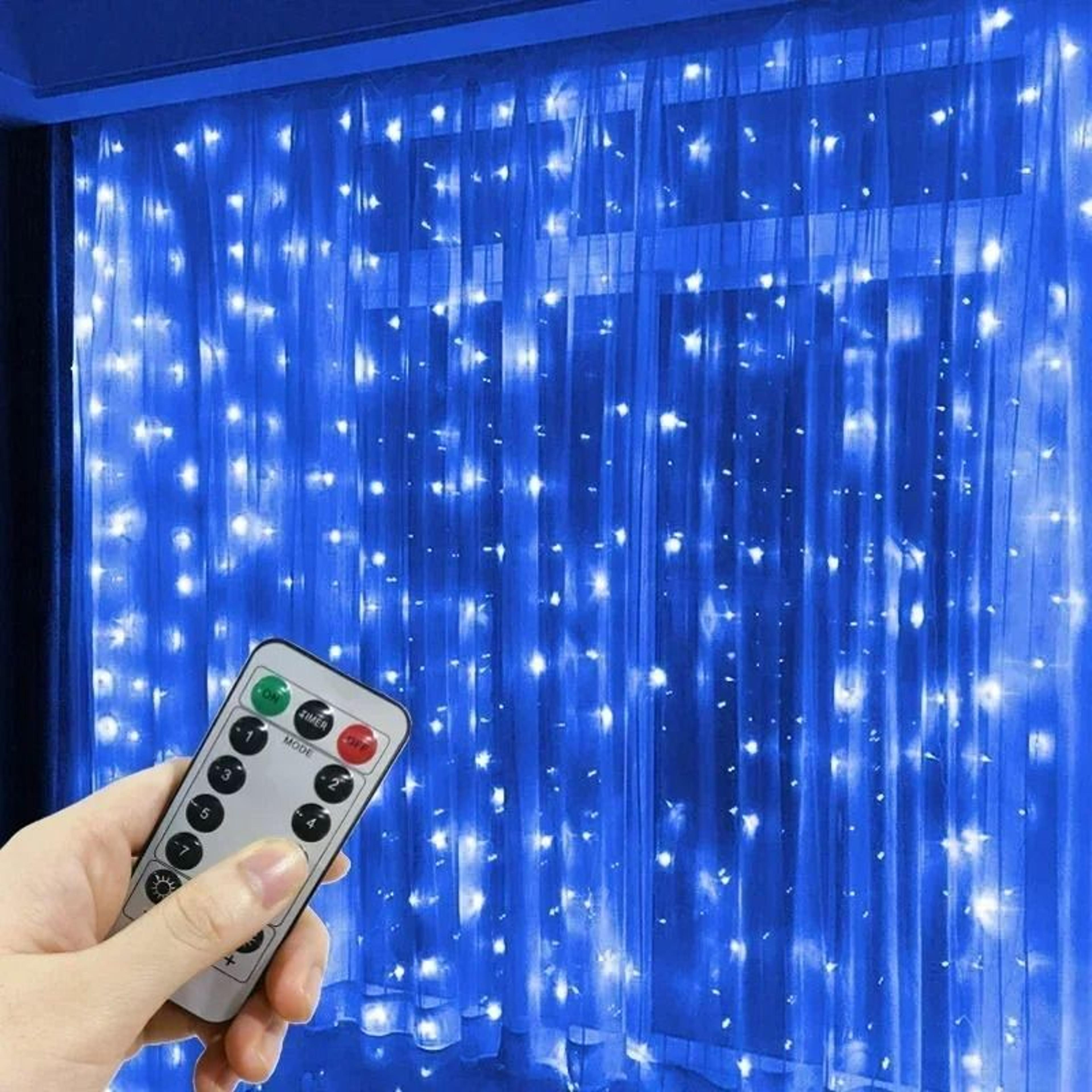 Celebria USB LED Curtain String Lights With 8 Modes 12