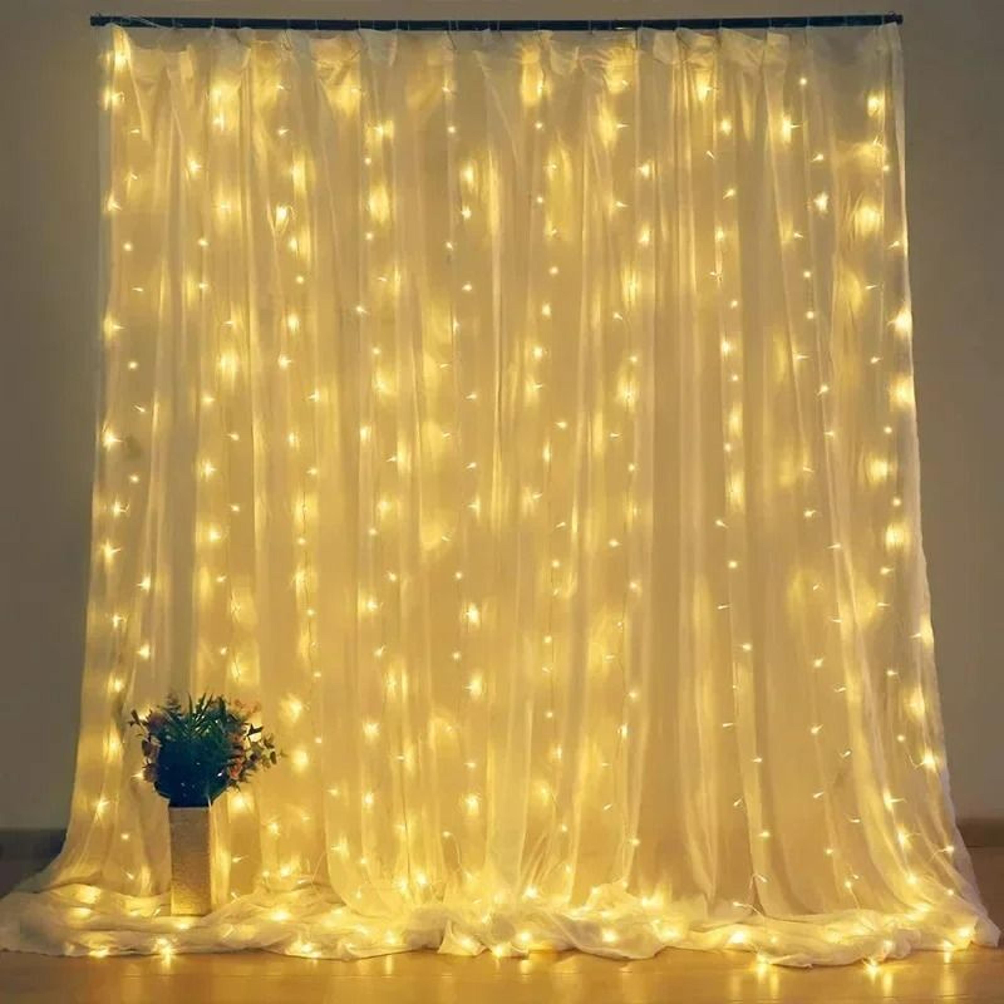 DreamDrape USB Curtain Fairy Lights With Remote Control 7