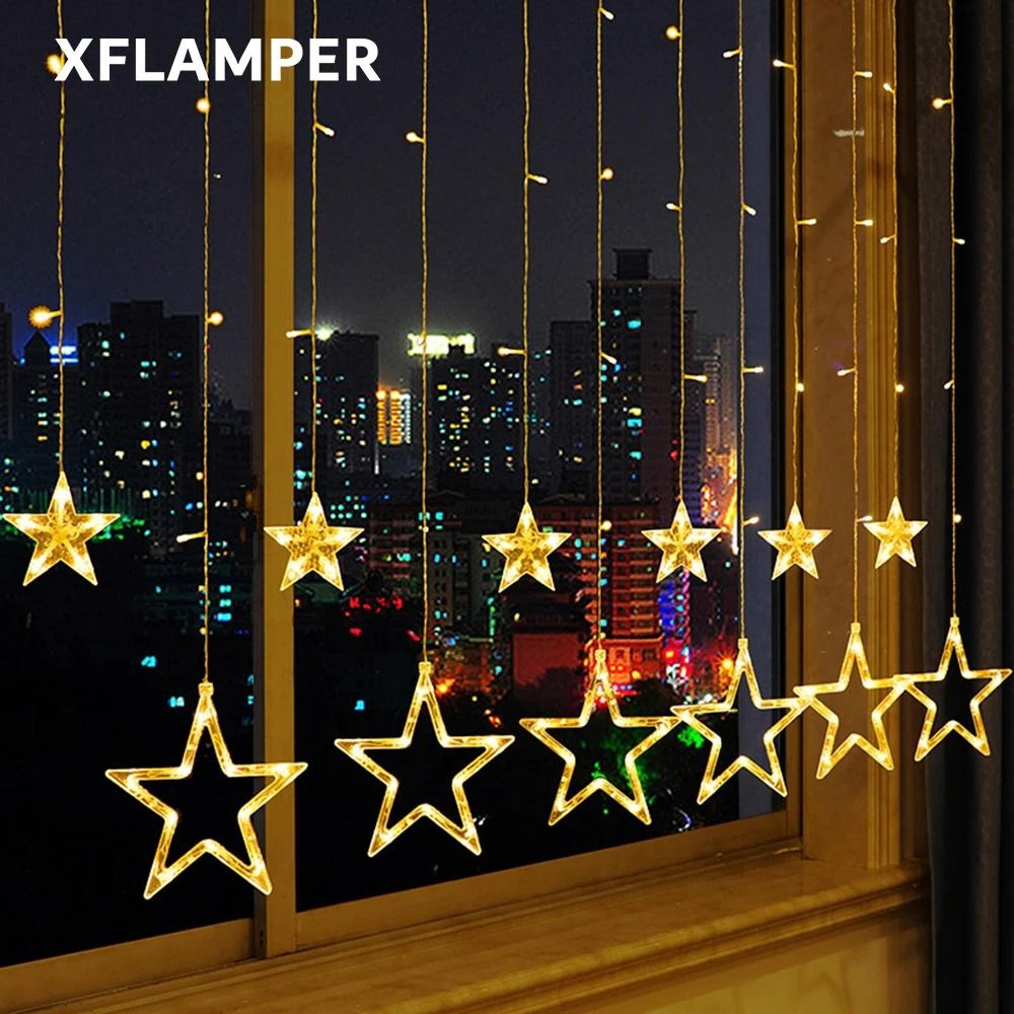 Starfall 138 LED Curtain Lights 0