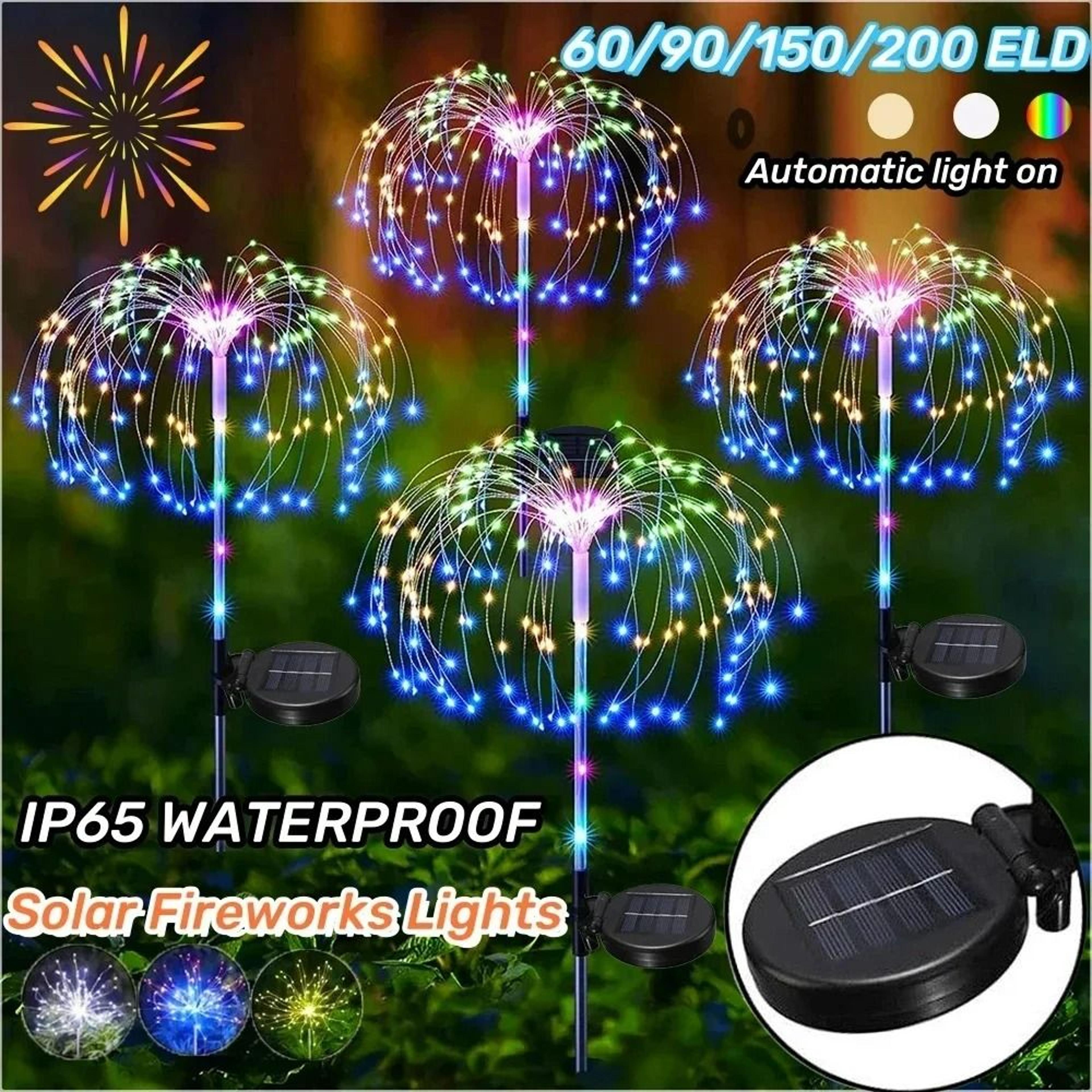 BloomBurst Solar Garden Lights 0