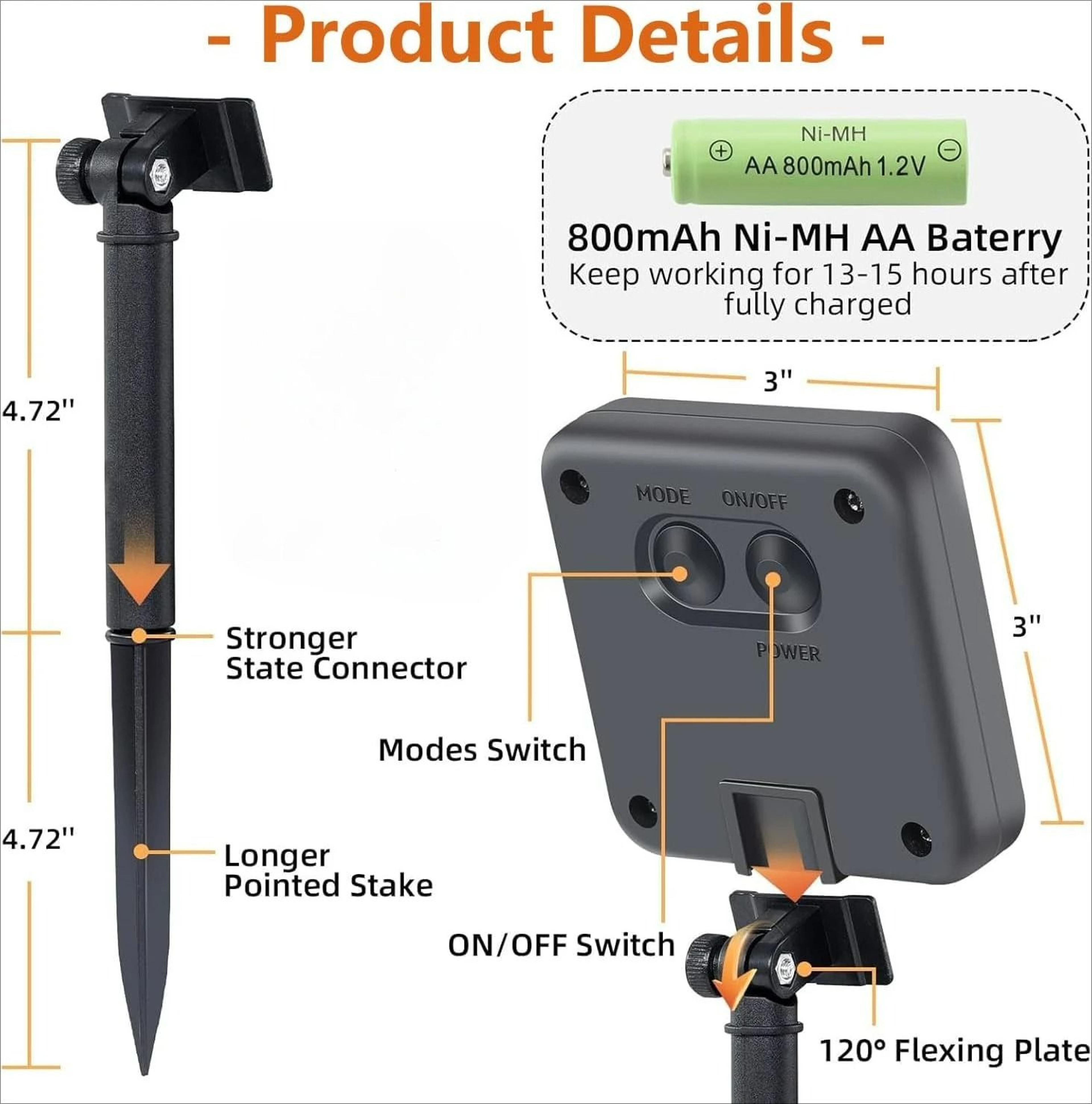 Sunlume Solar Garden Garland 2