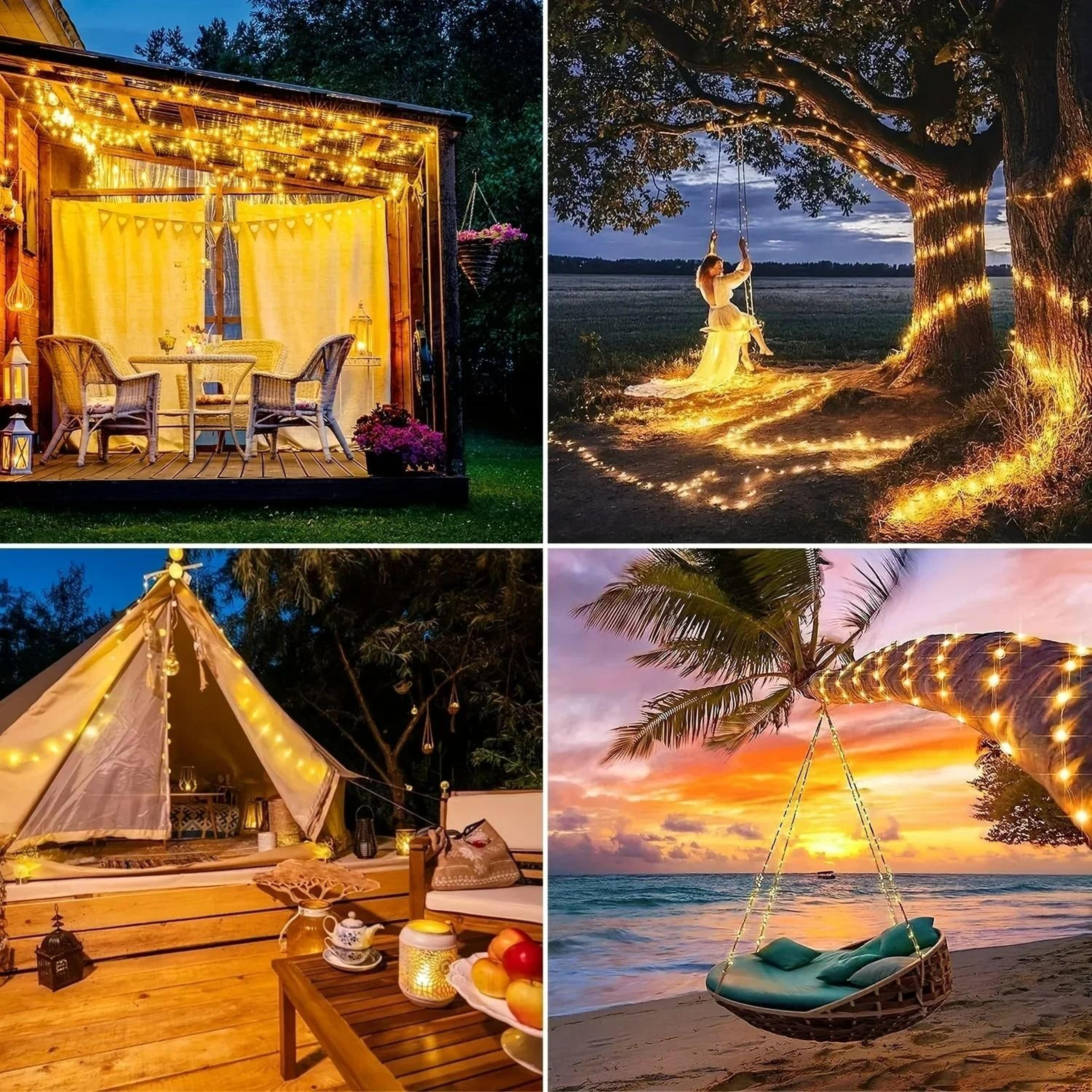 LumaVine Solar String Lights 4