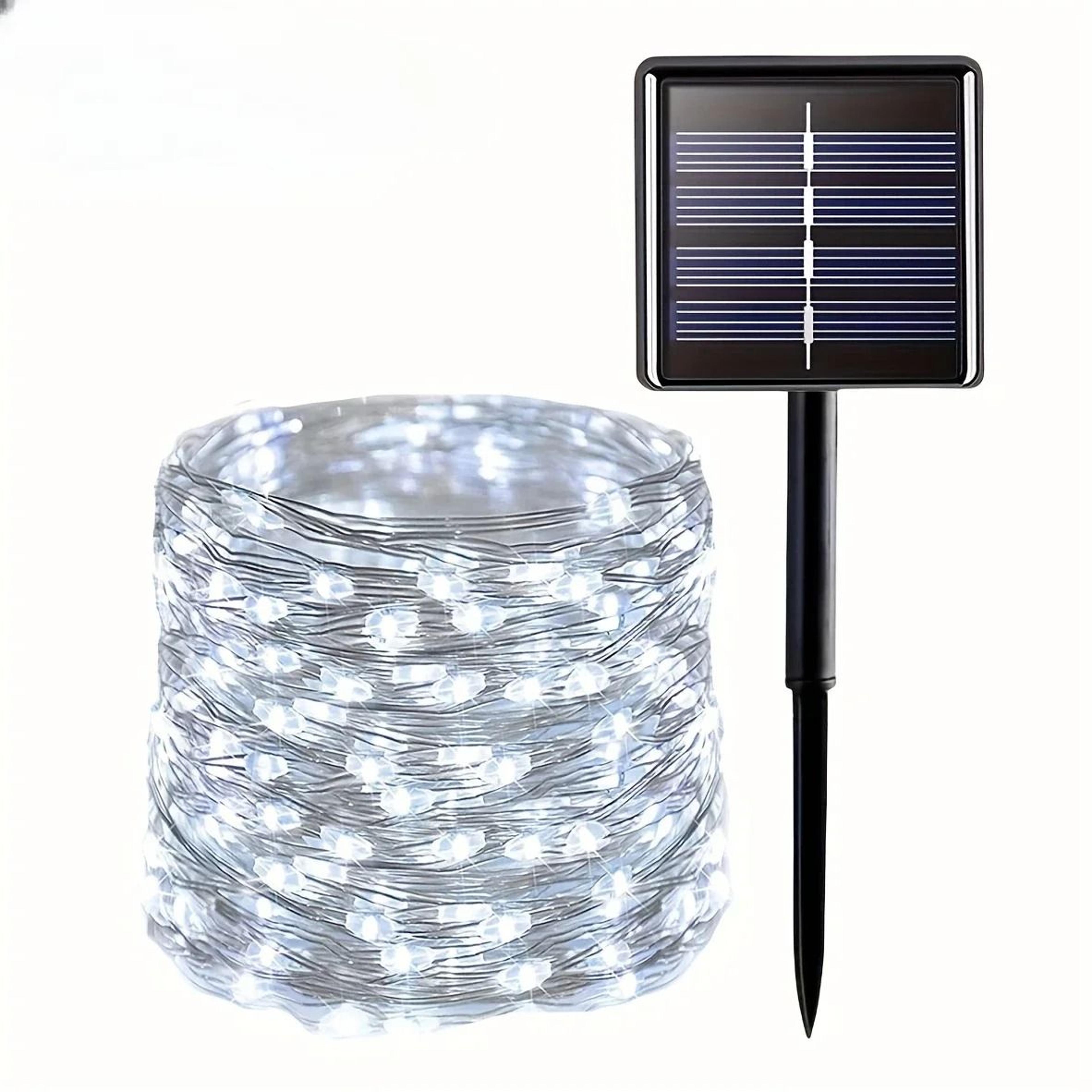 LumaVine Solar String Lights 10