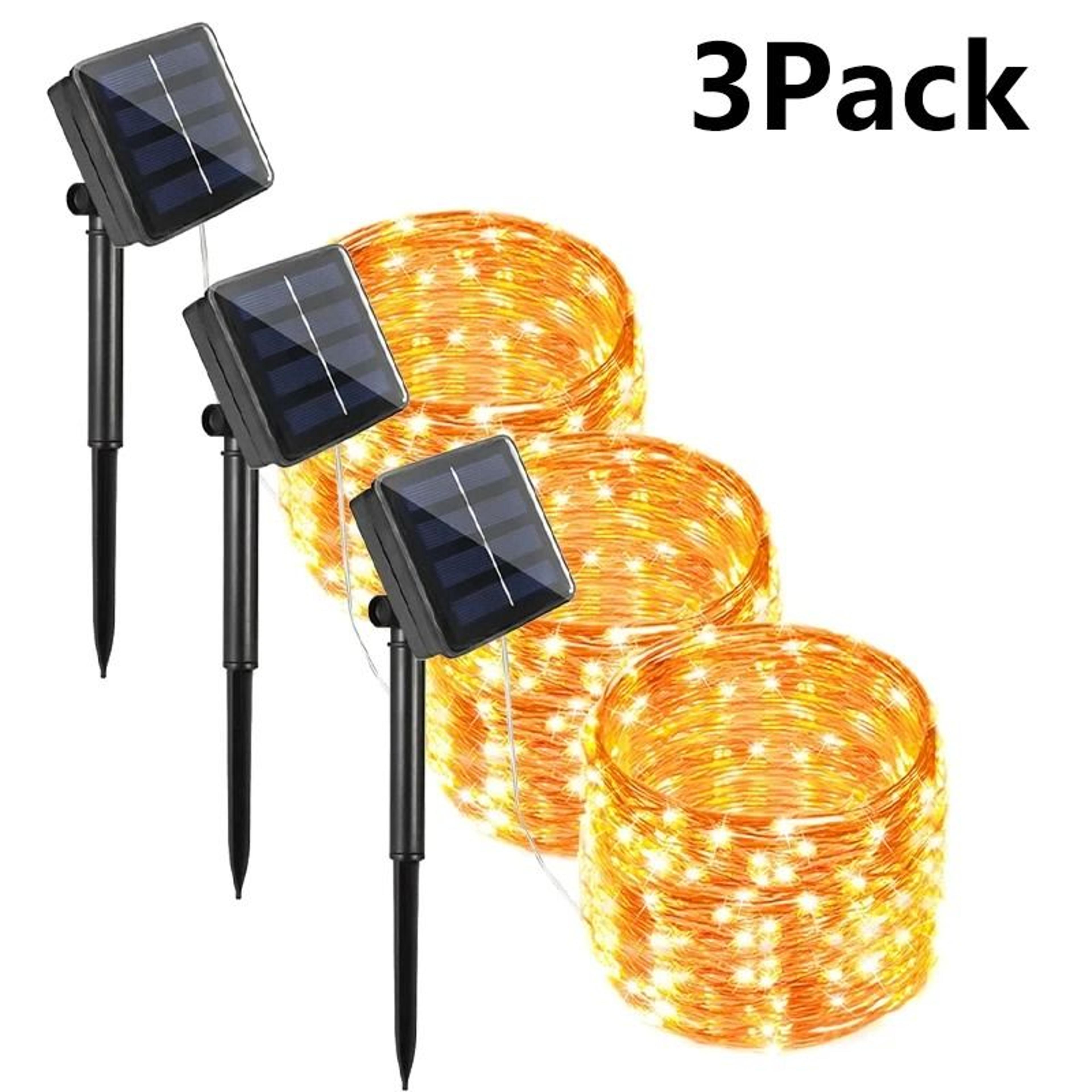 SolarGlow Outdoor Fairy Lights 8