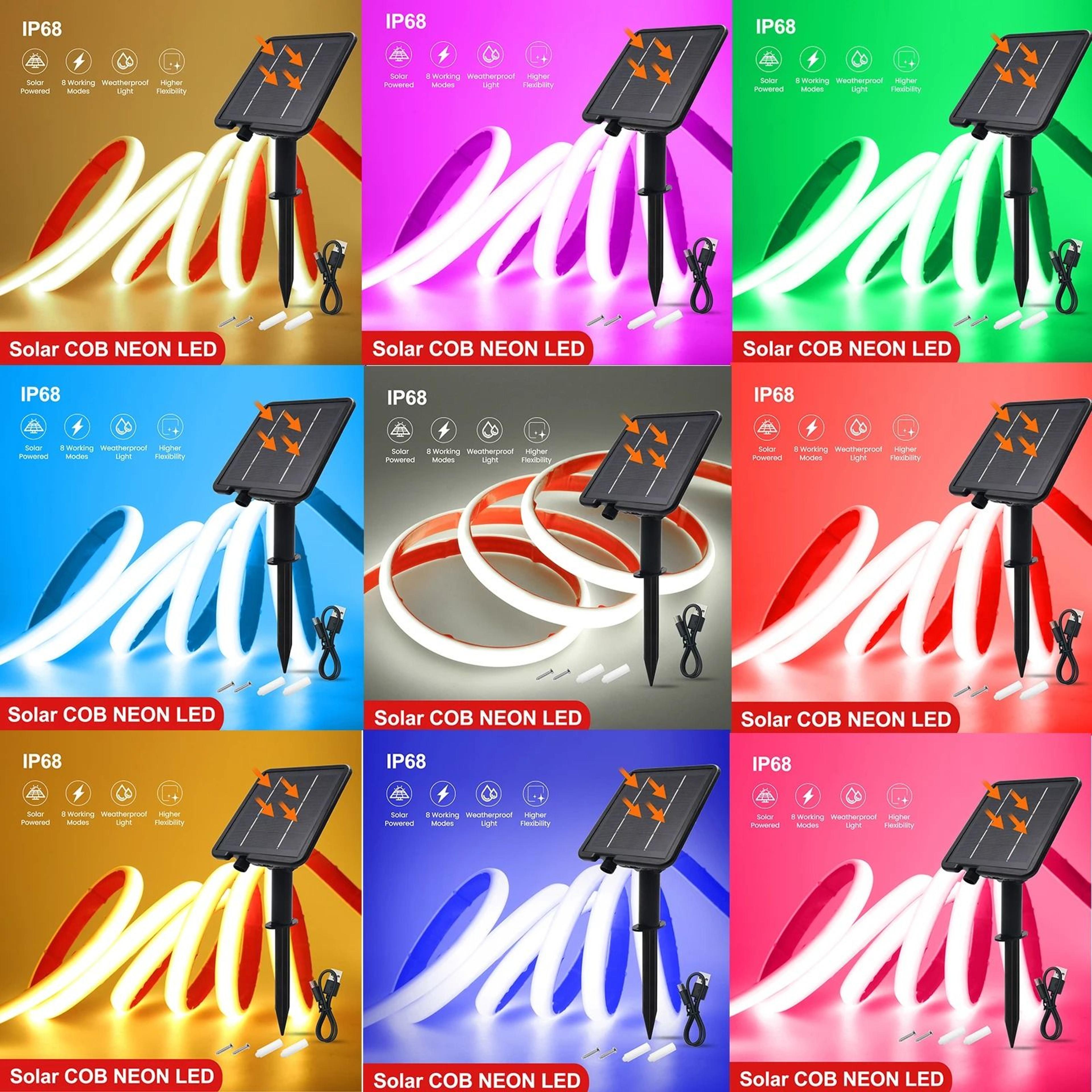 LumaRibbon Solar Neon Strip 2
