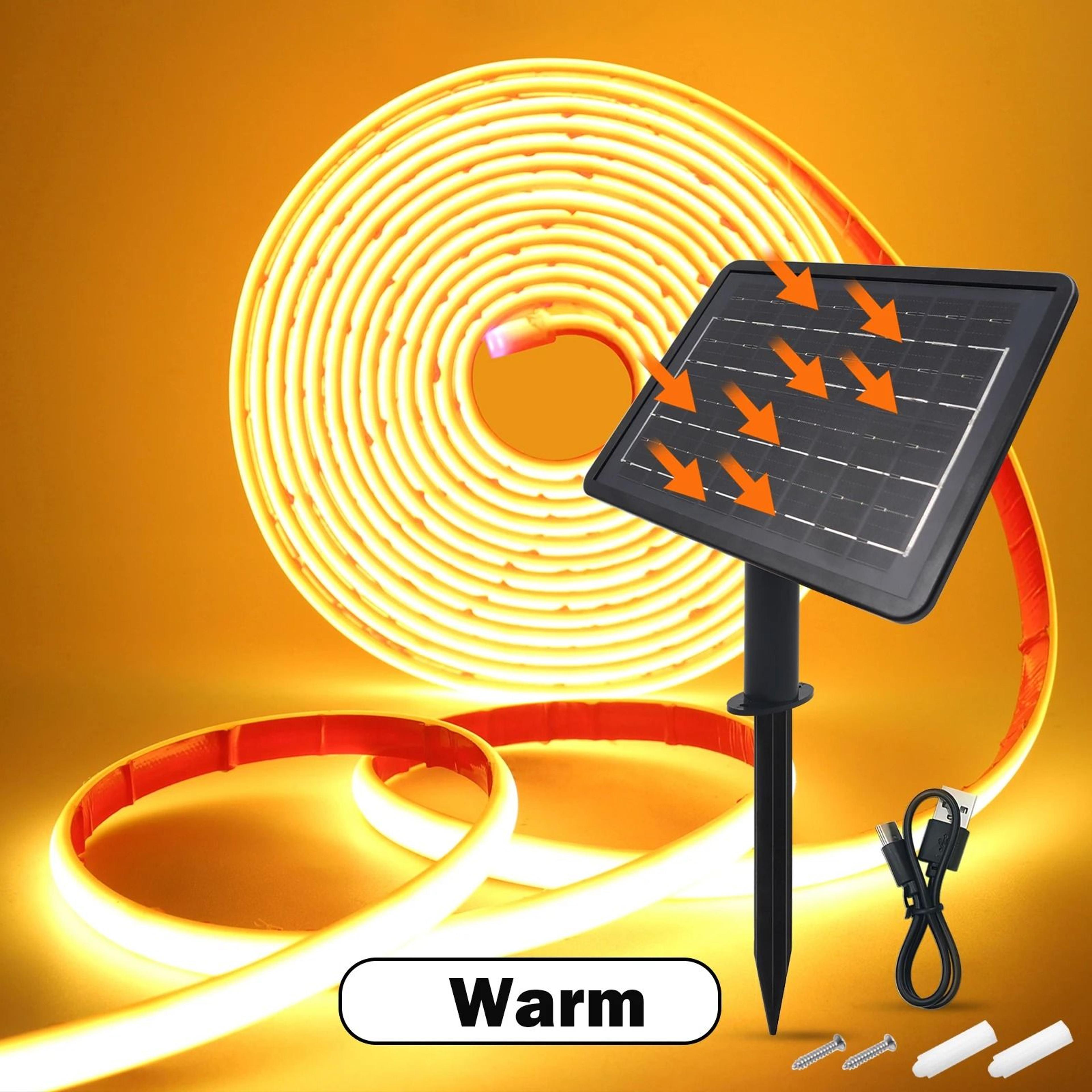 LumaRibbon Solar Neon Strip 8