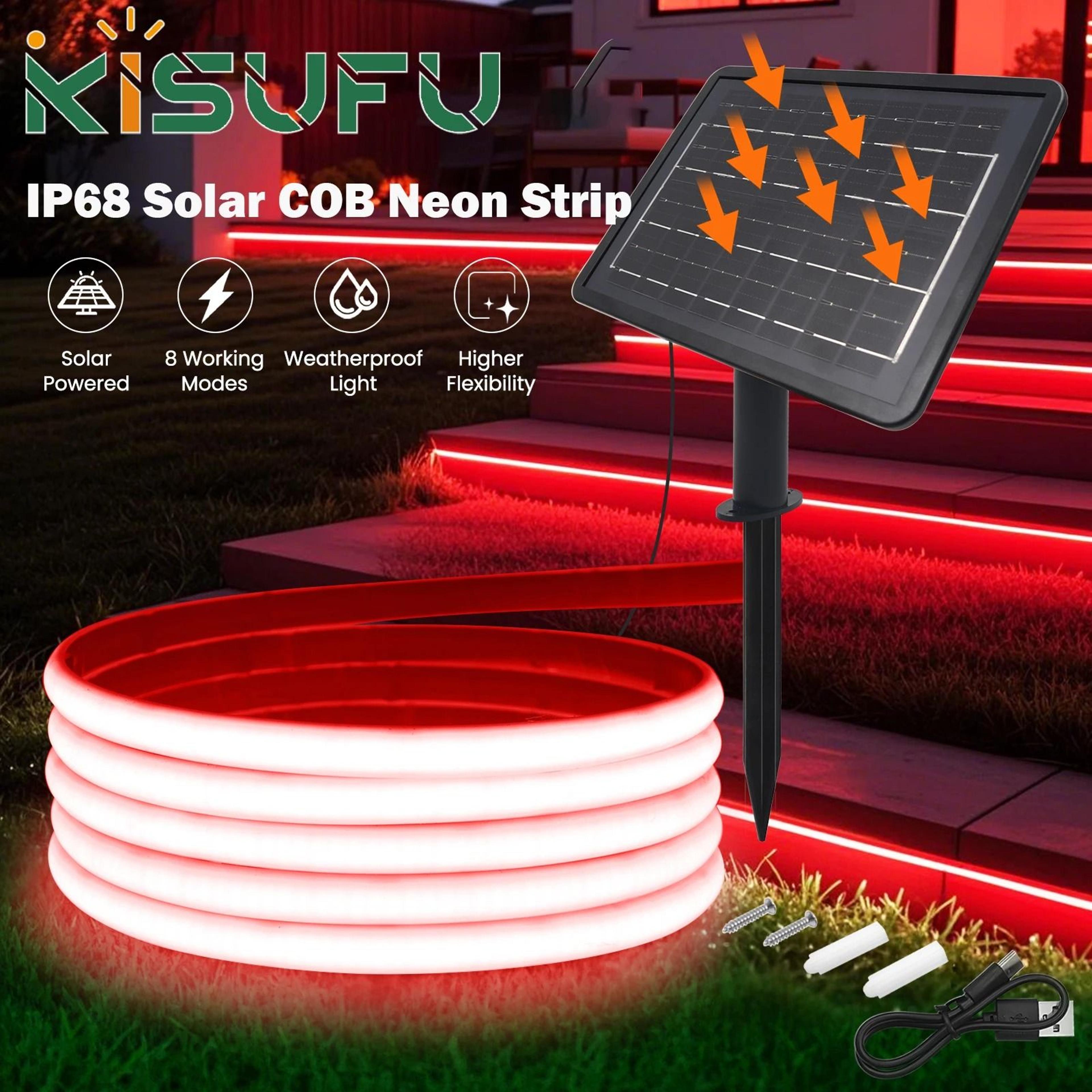 LumaRibbon Solar Neon Strip 0