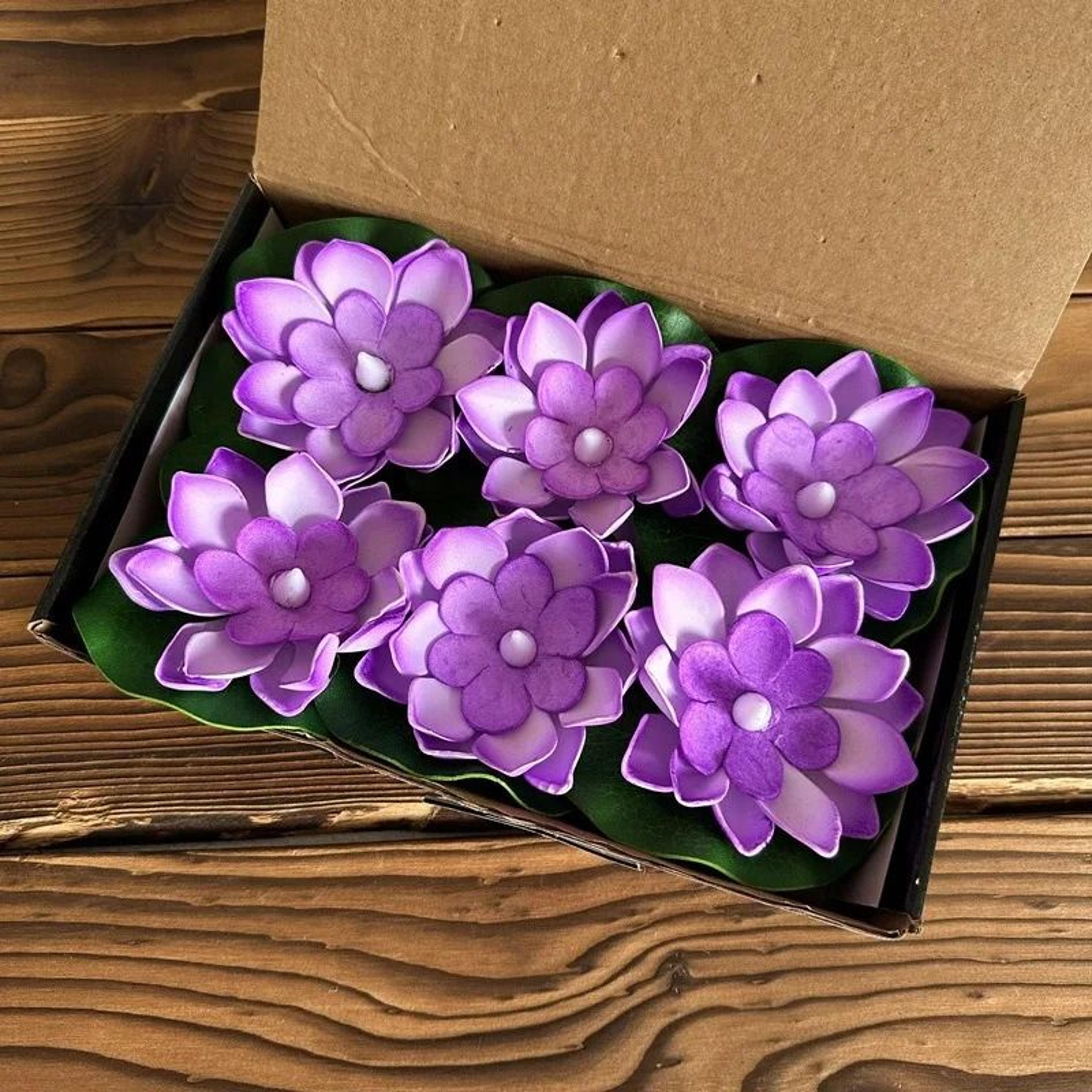 AquaBloom Floating Lotus Lights 11