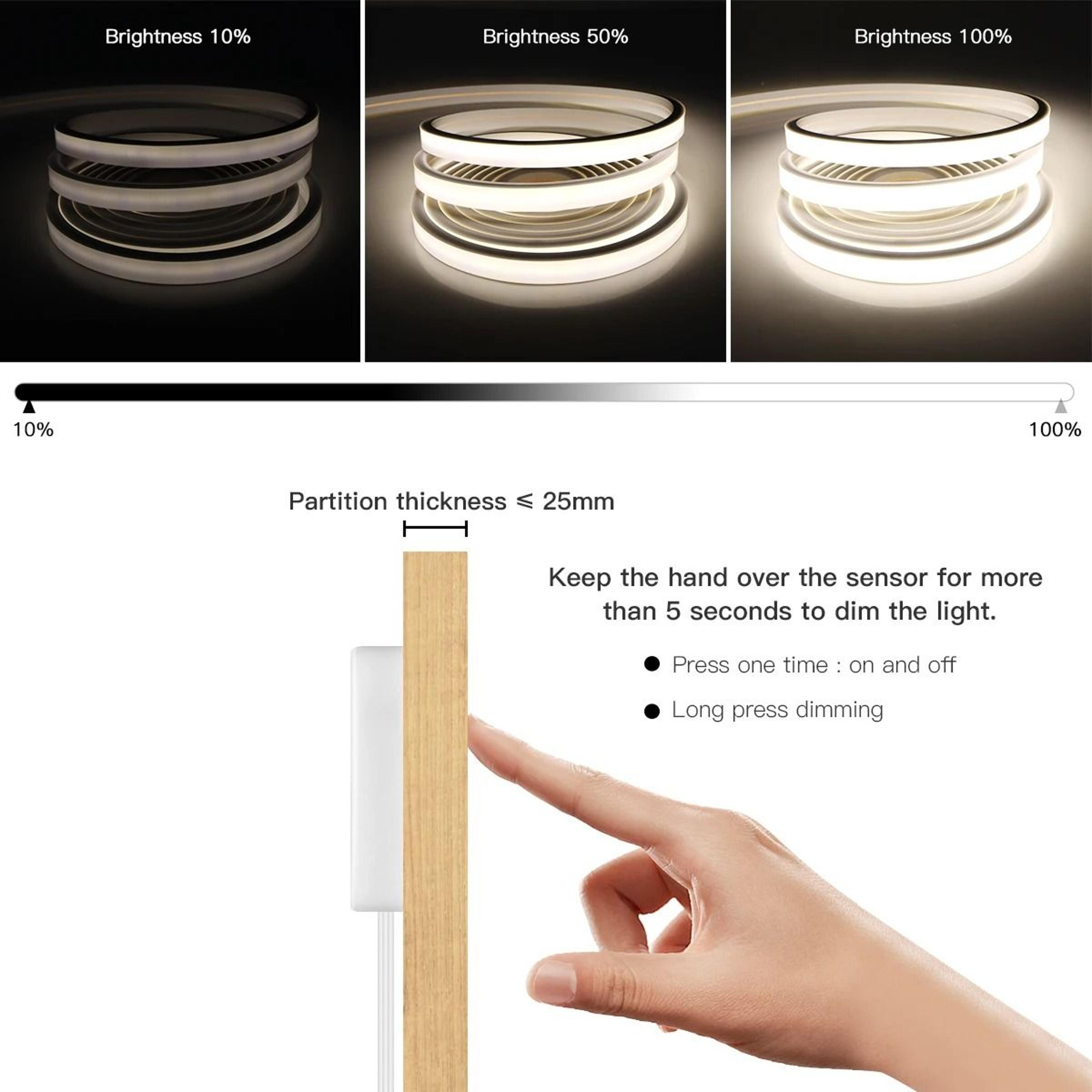 LumaWave Touch COB Light Strip 3