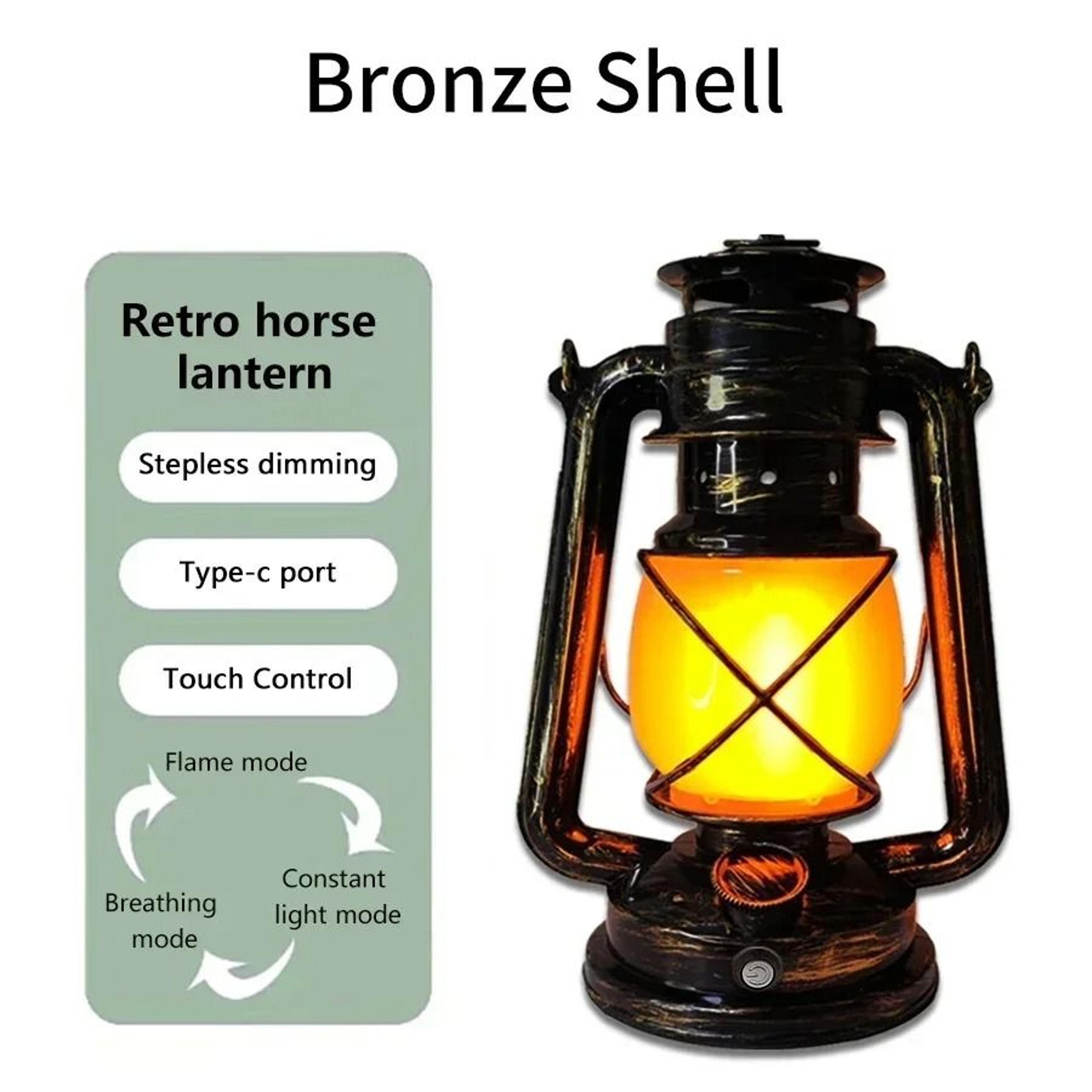 TrailGlow Vintage Camping Lantern 8