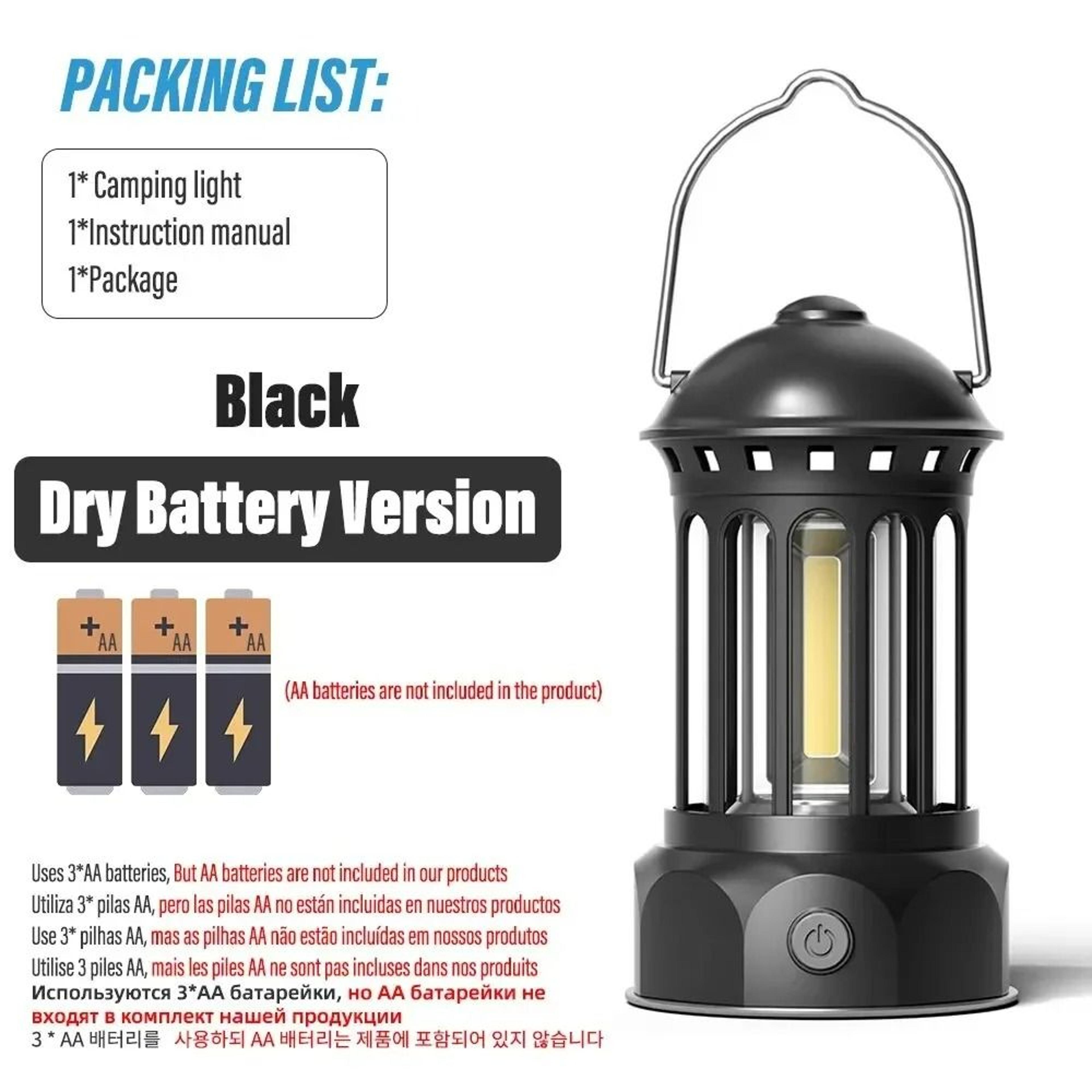 Aurelian Pillar Camping Lantern 7