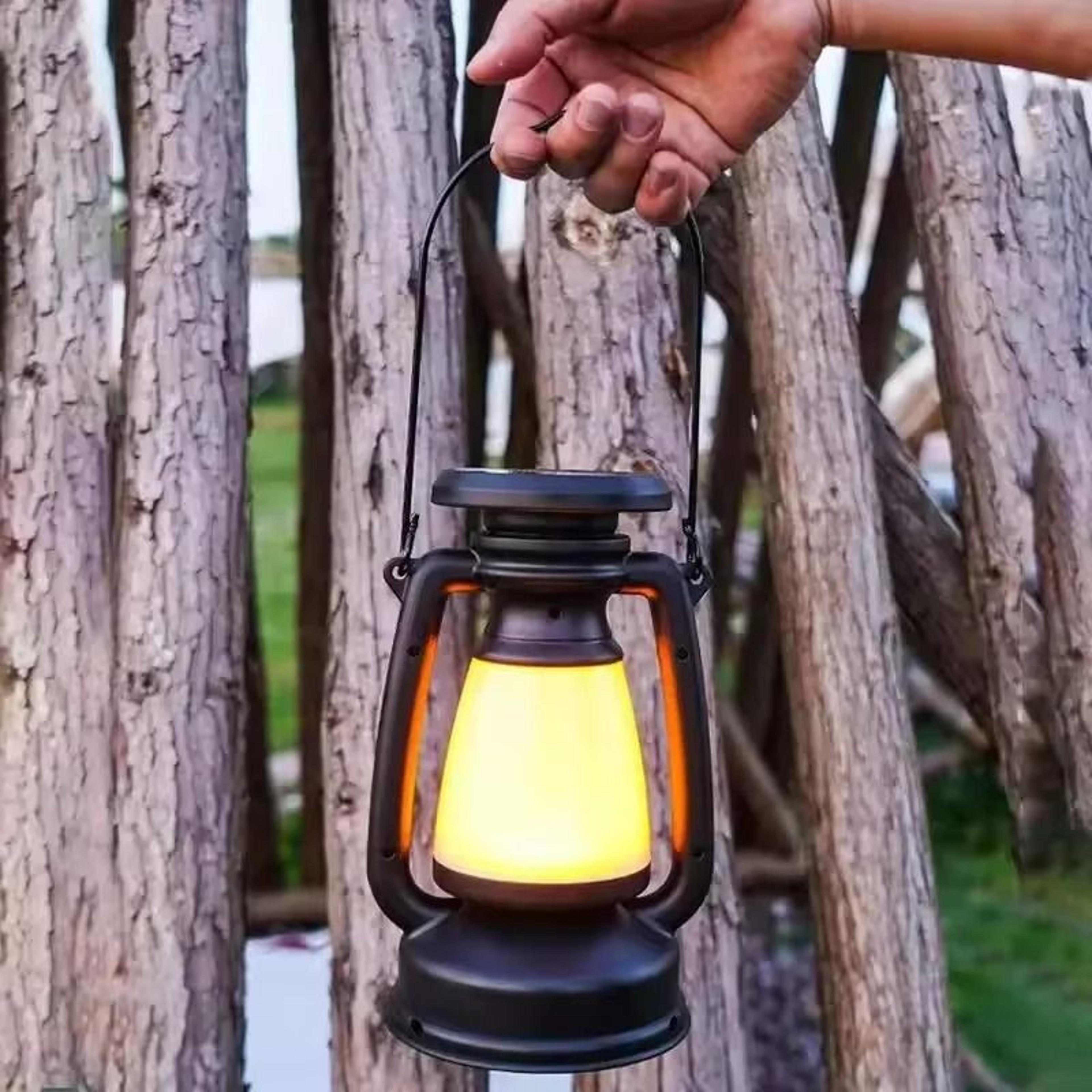 Saddlewick Retro Table Lantern 5