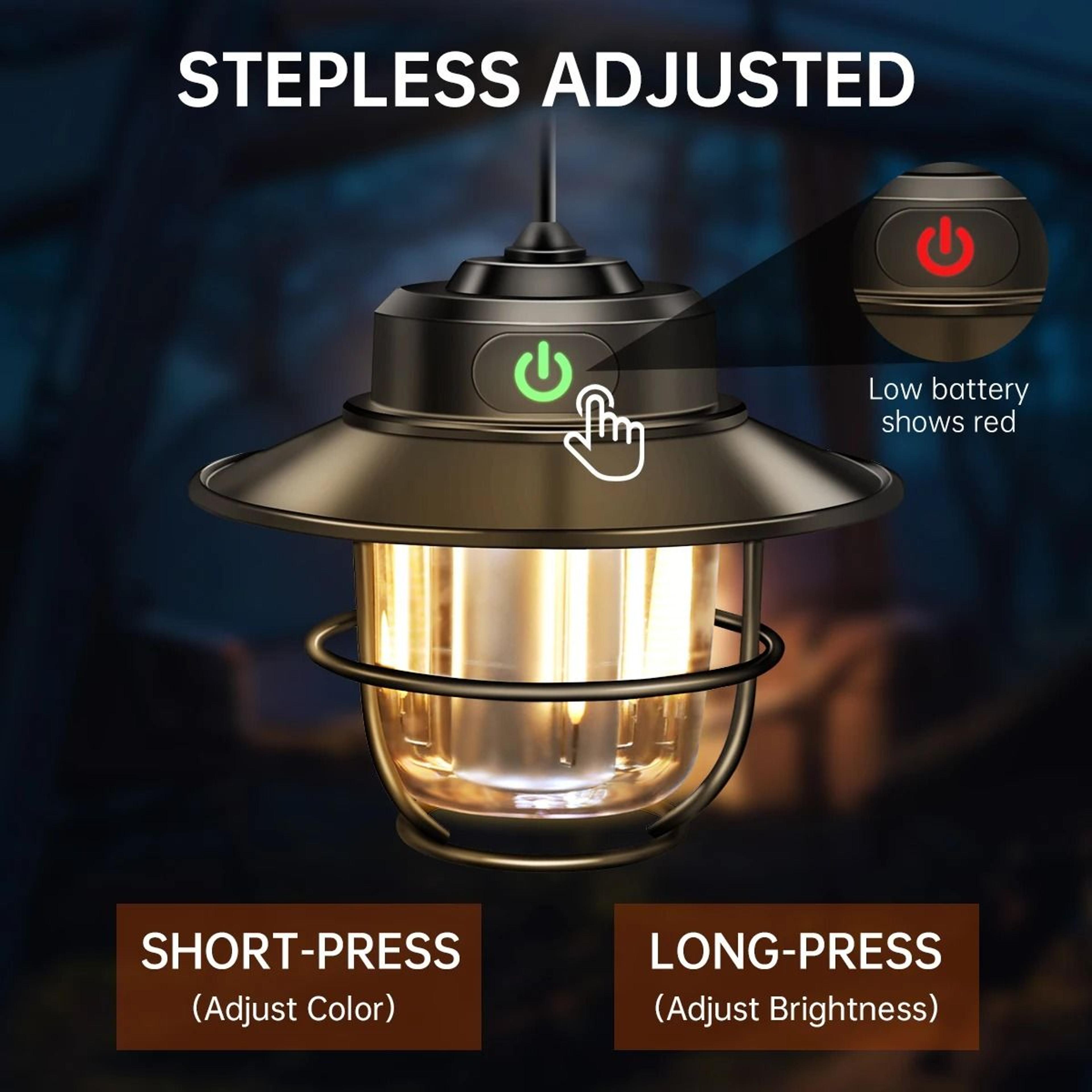 Quadglow Dimmable Camping Lantern 3