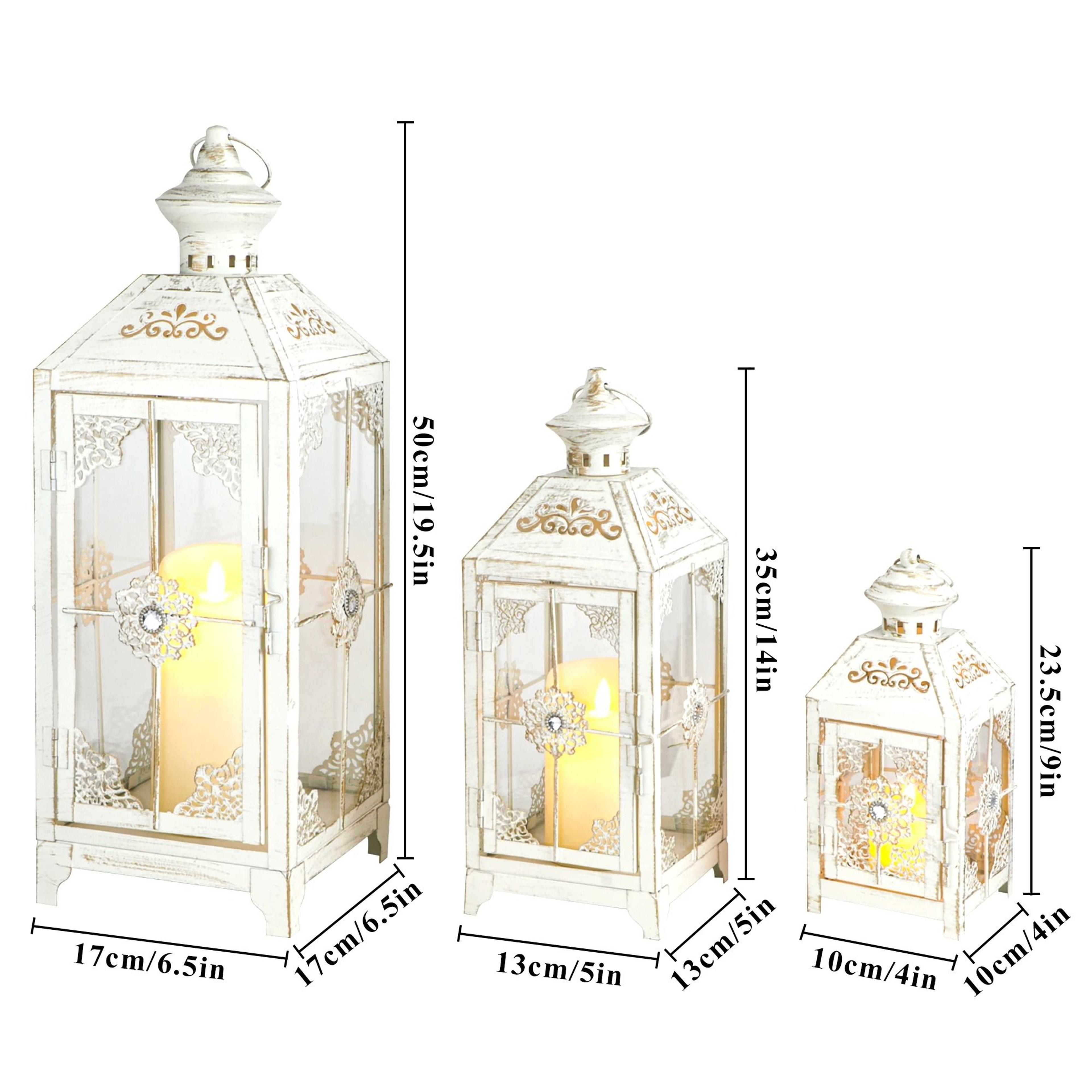 Ivorylace Wedding Lantern Trio 3