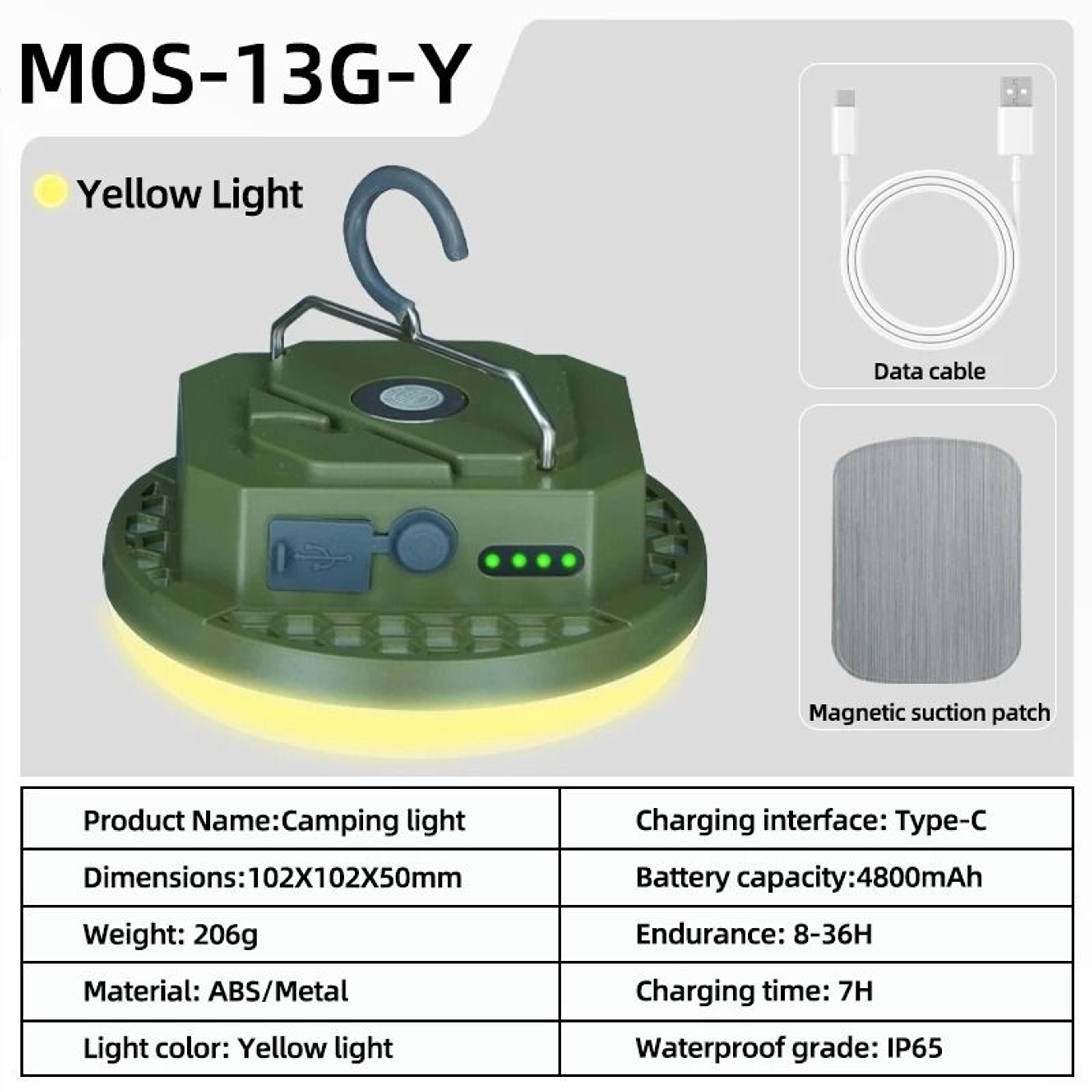 Nightcrest Rechargeable Tent Lantern 12