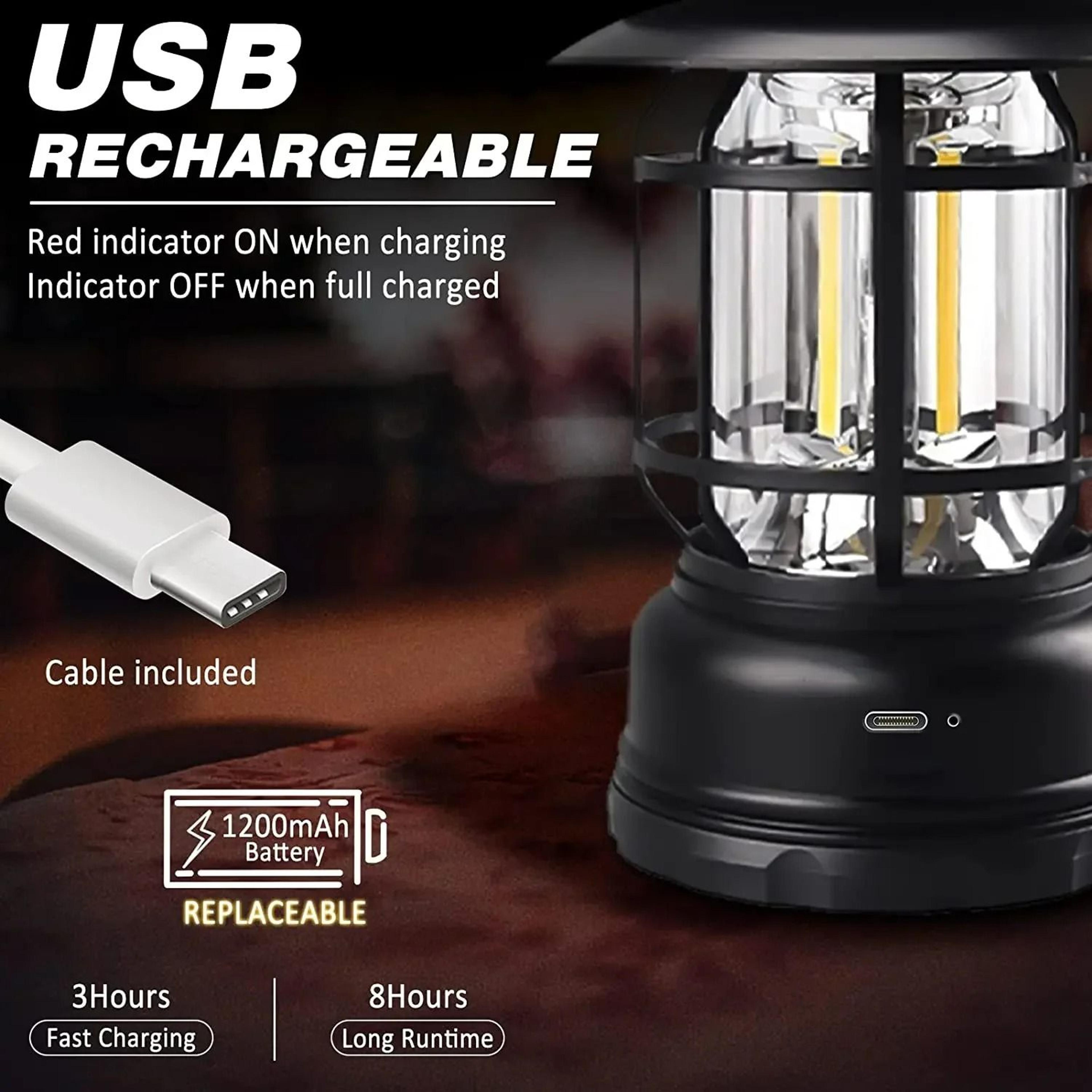 Duskhaven Dimmable Camping Lantern 3