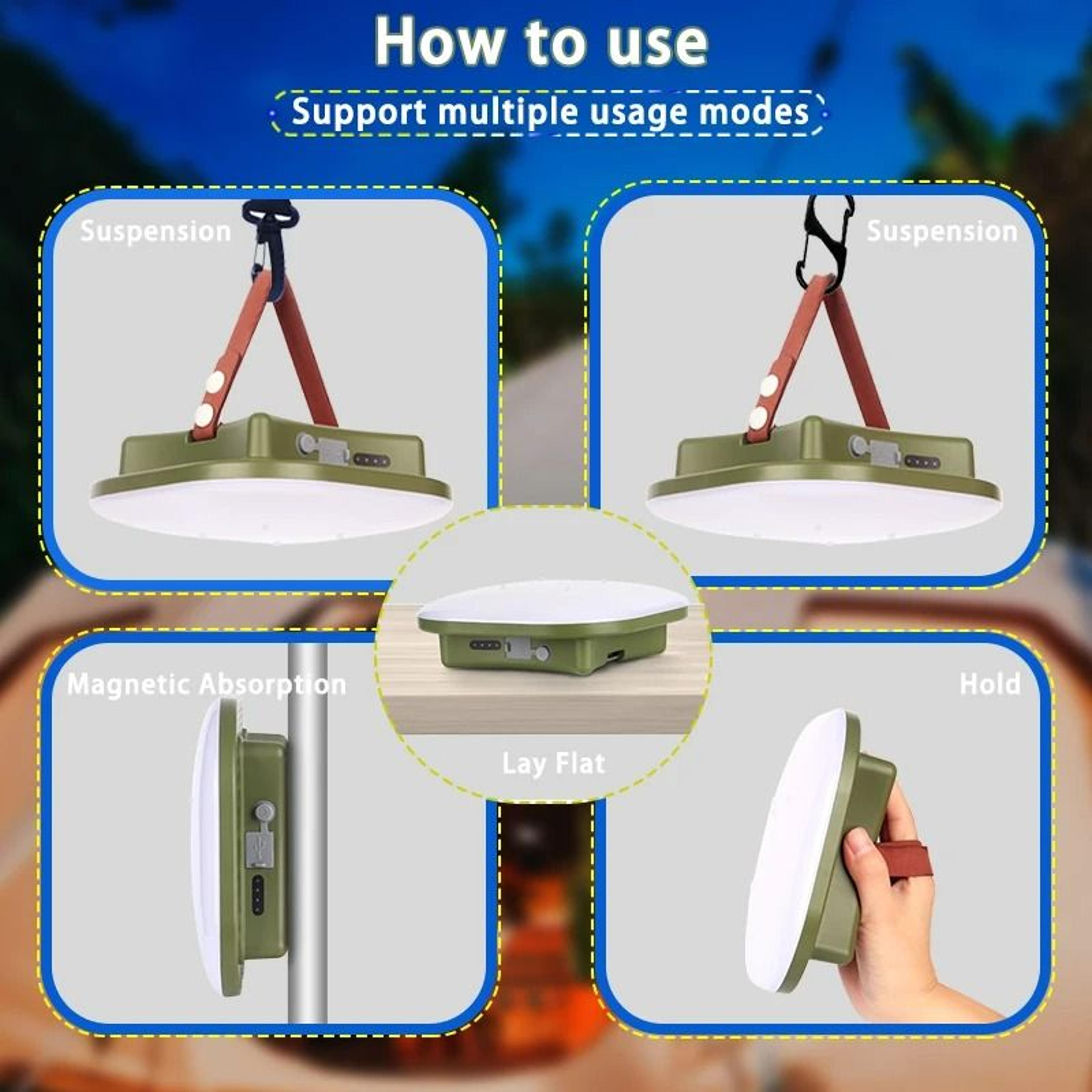 Suncrest Magnetic Camping Light 3