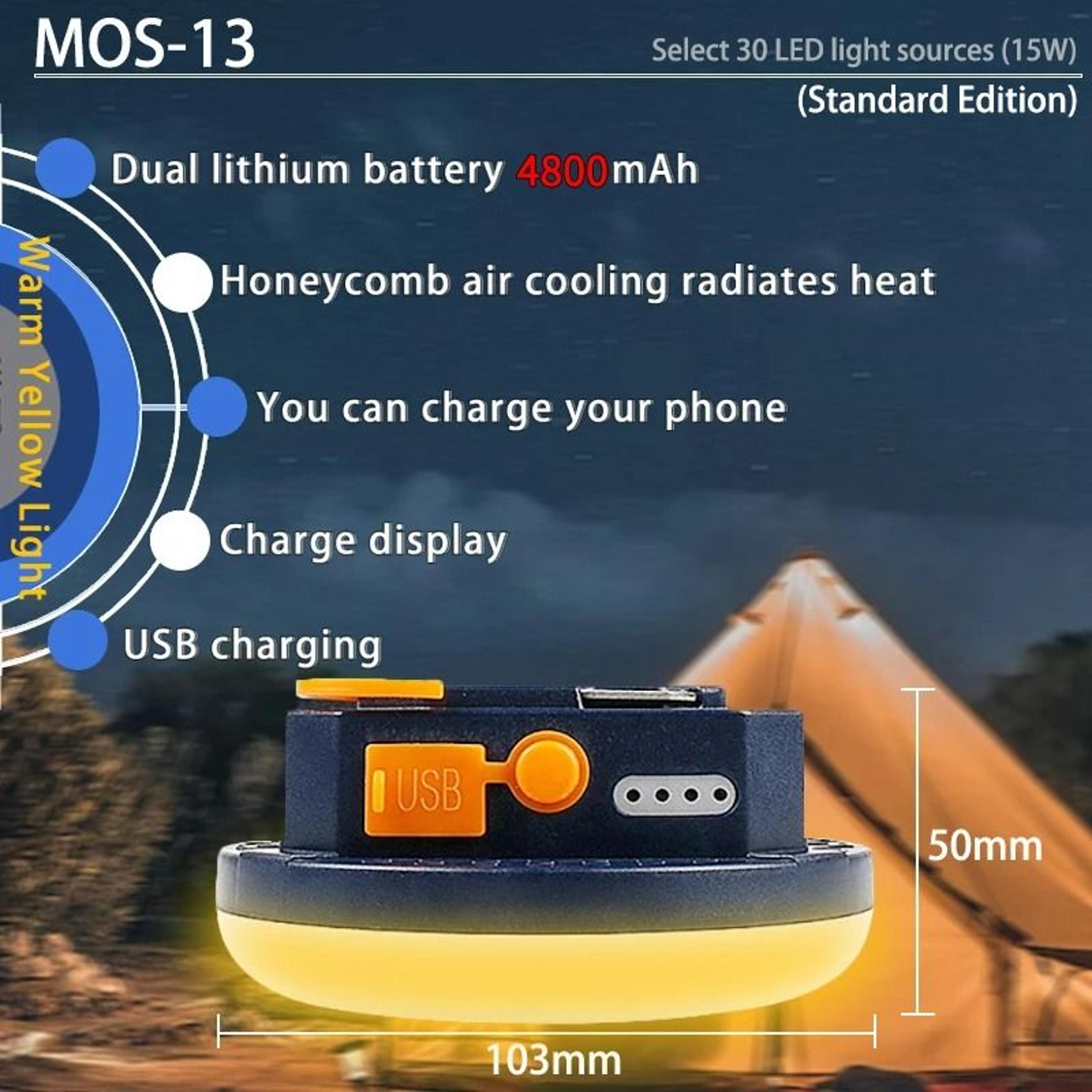 Duskmeadow Rechargeable Camping Lantern 7