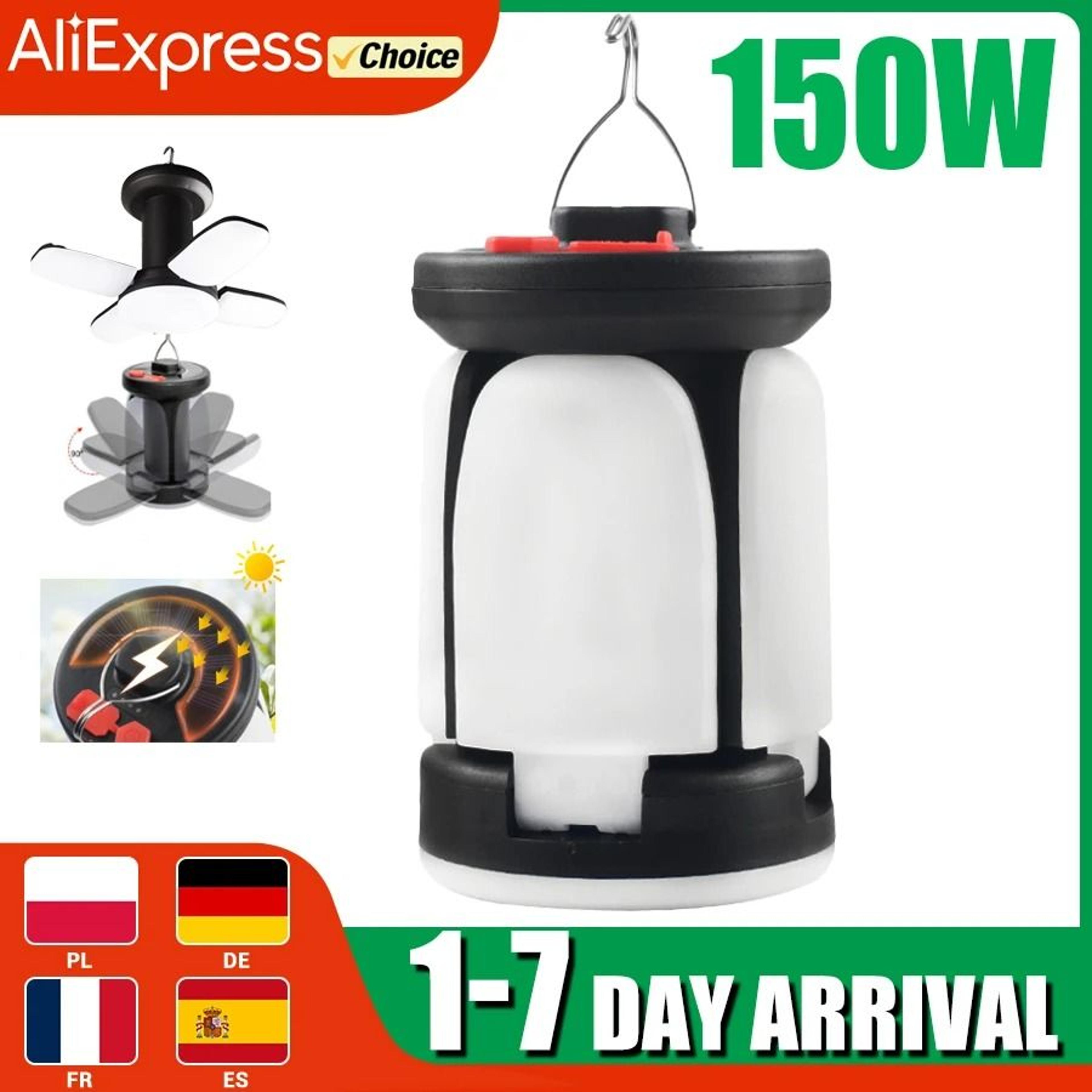 Fernhaven Solar Camping Lantern 1