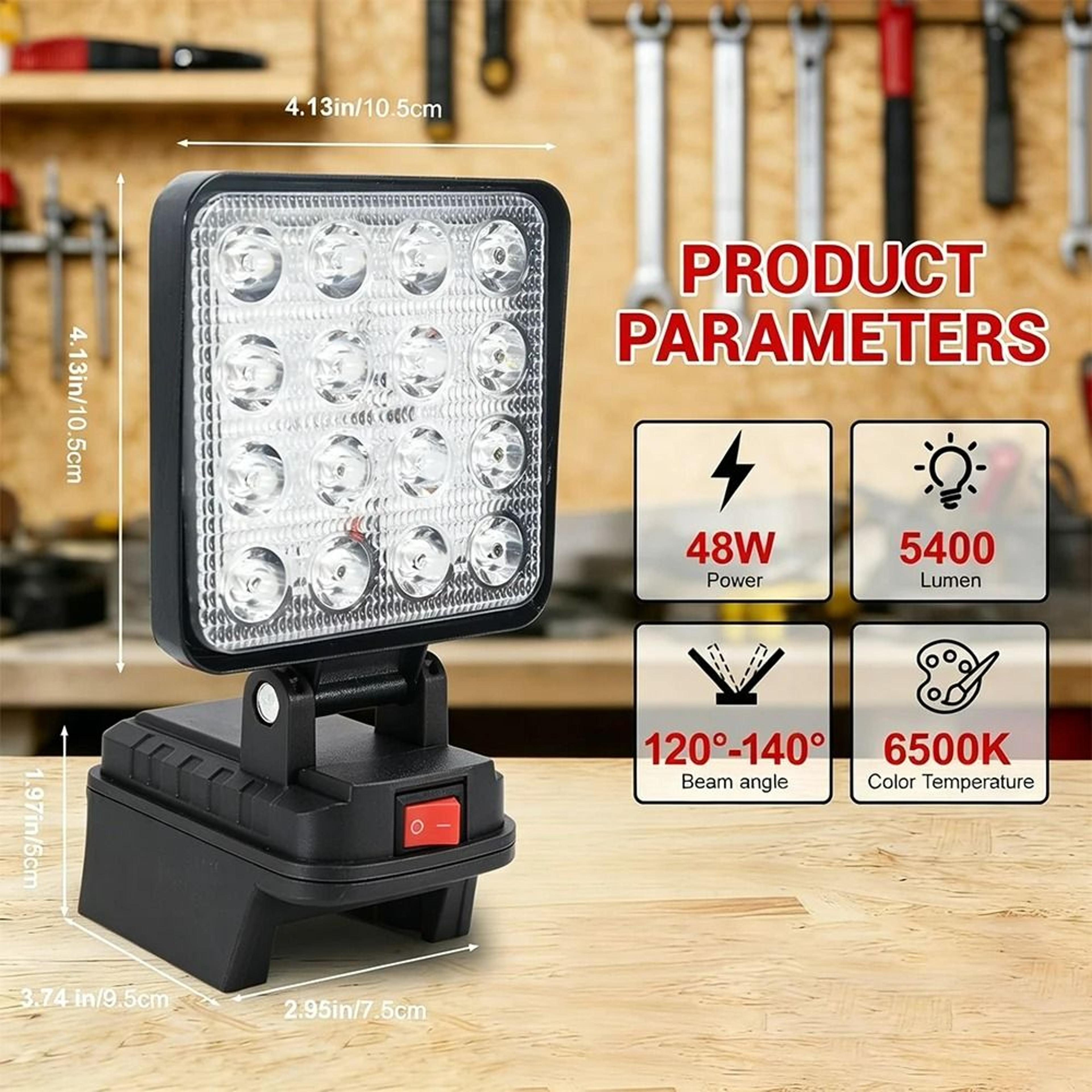 VoltReach Cordless Handheld Spotlight 5