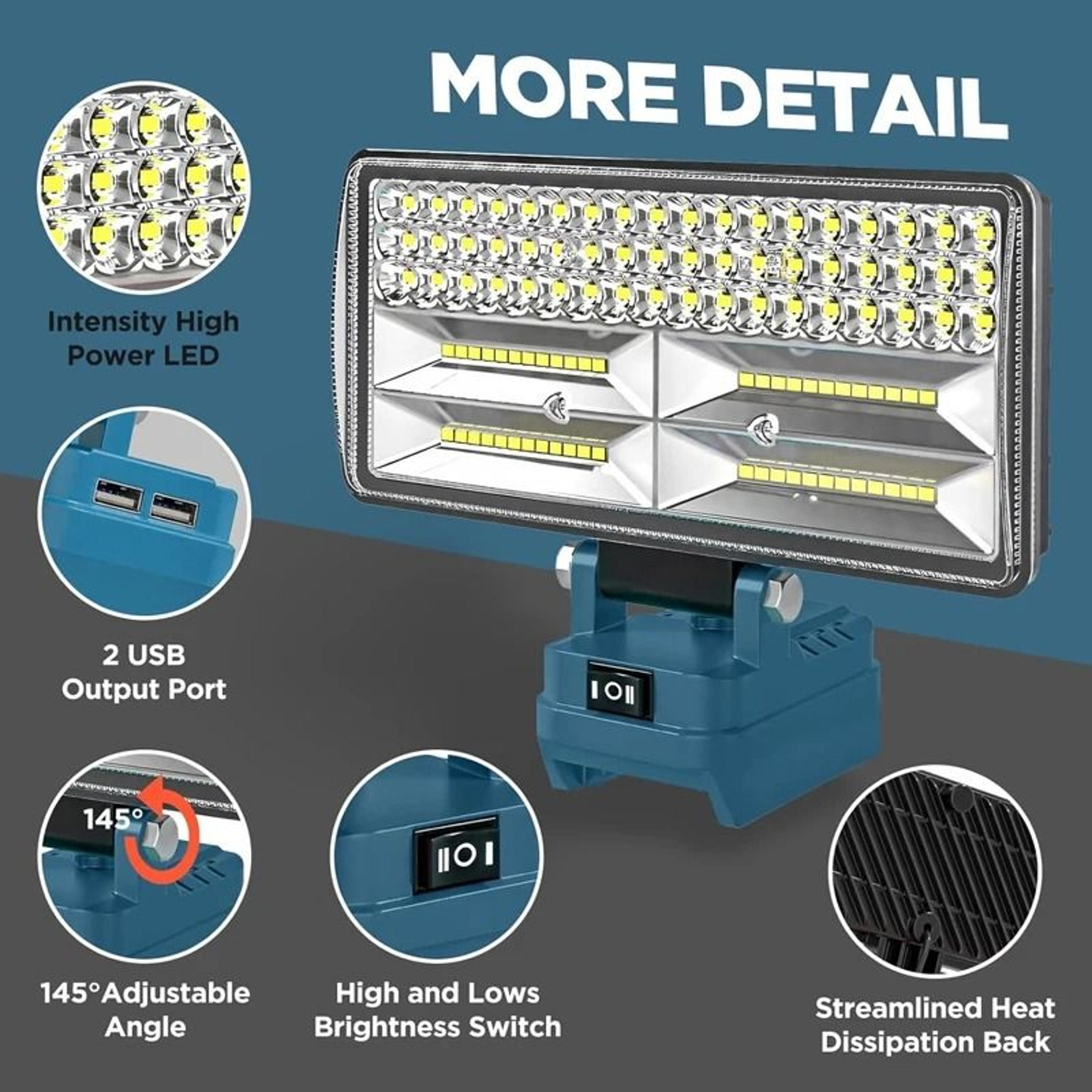 VoltArc 12000LM Work Floodlight 4