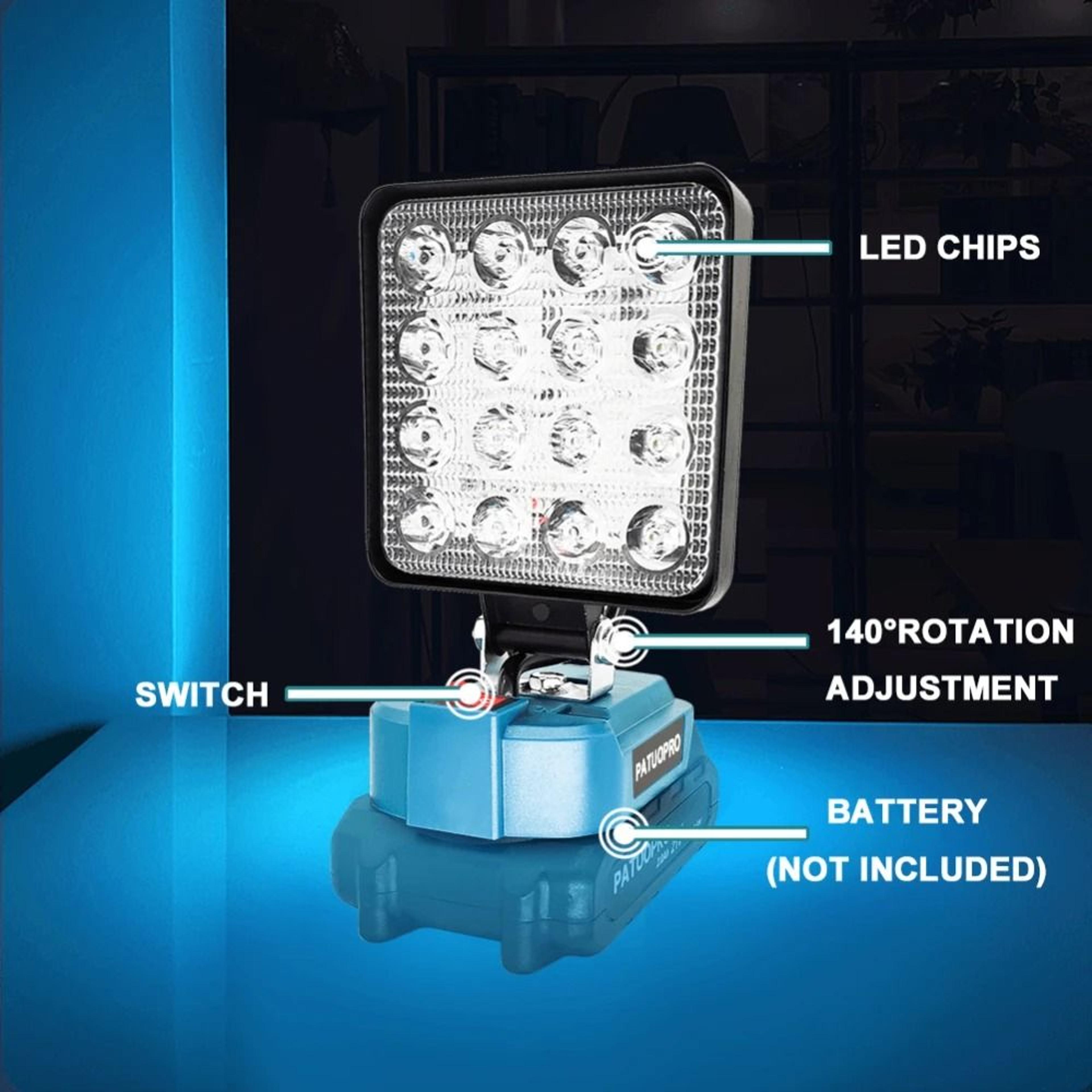 BeamForge Cordless Jobsite Spotlight 3