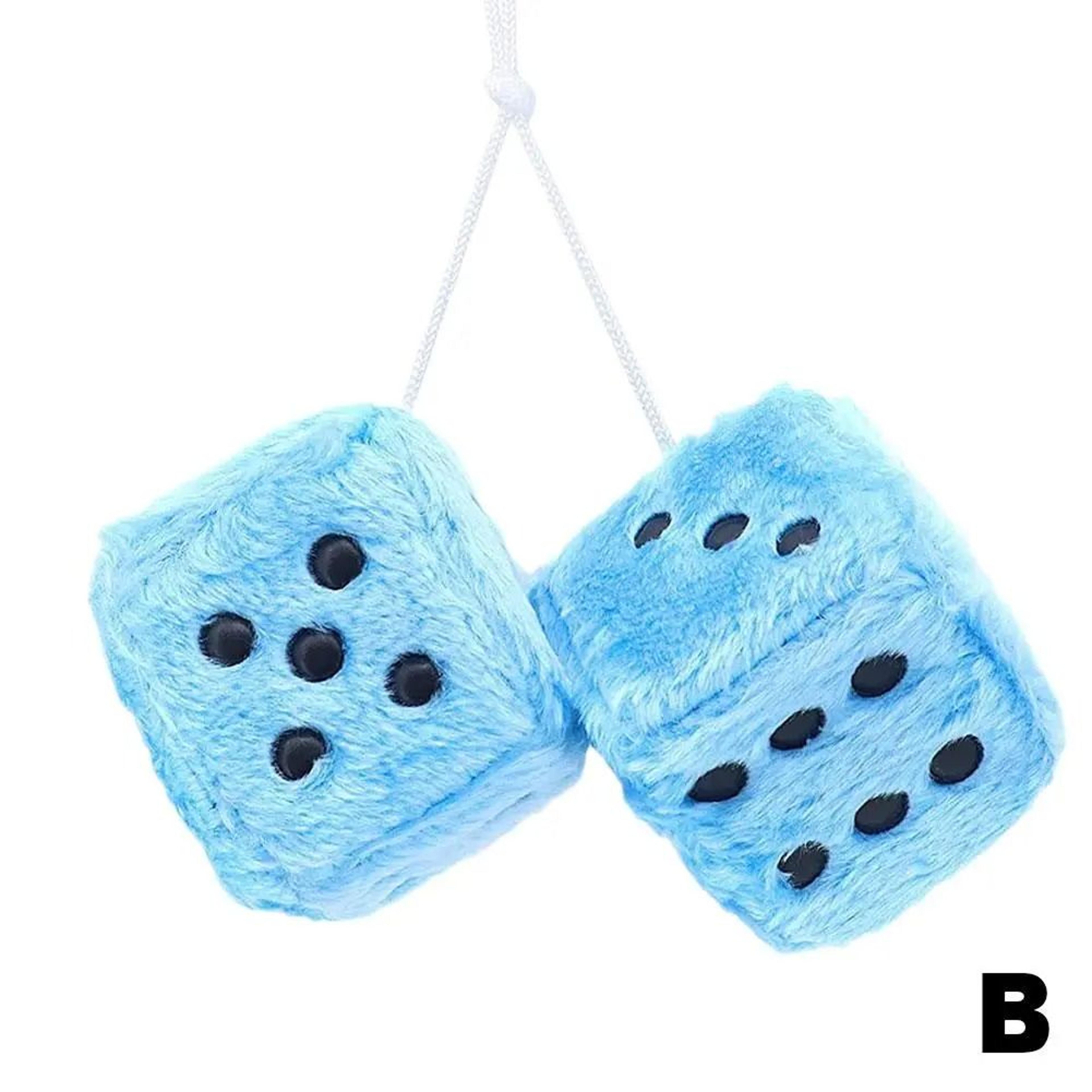 FuzzyRoll Plush Dice Pendant 9