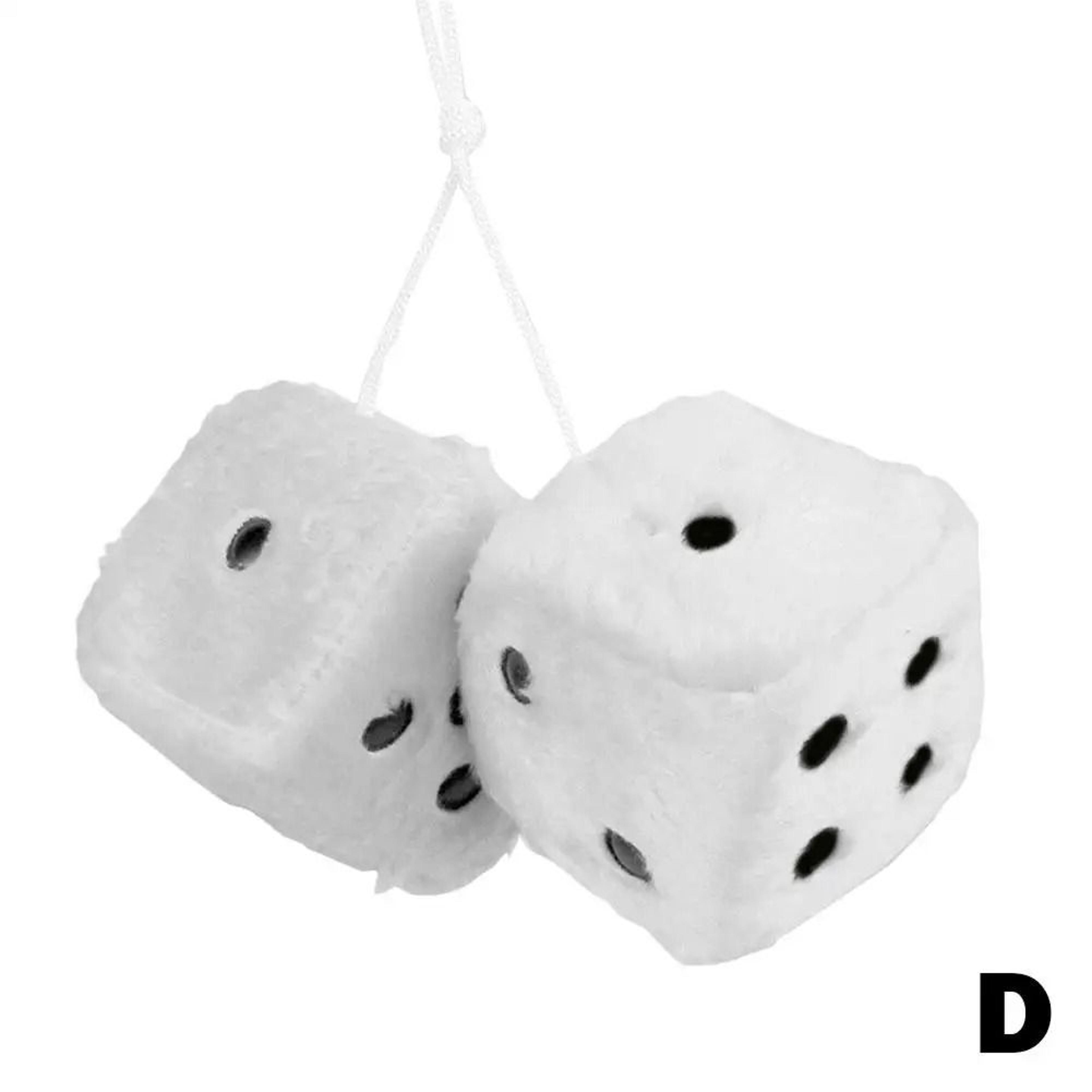 FuzzyRoll Plush Dice Pendant 7