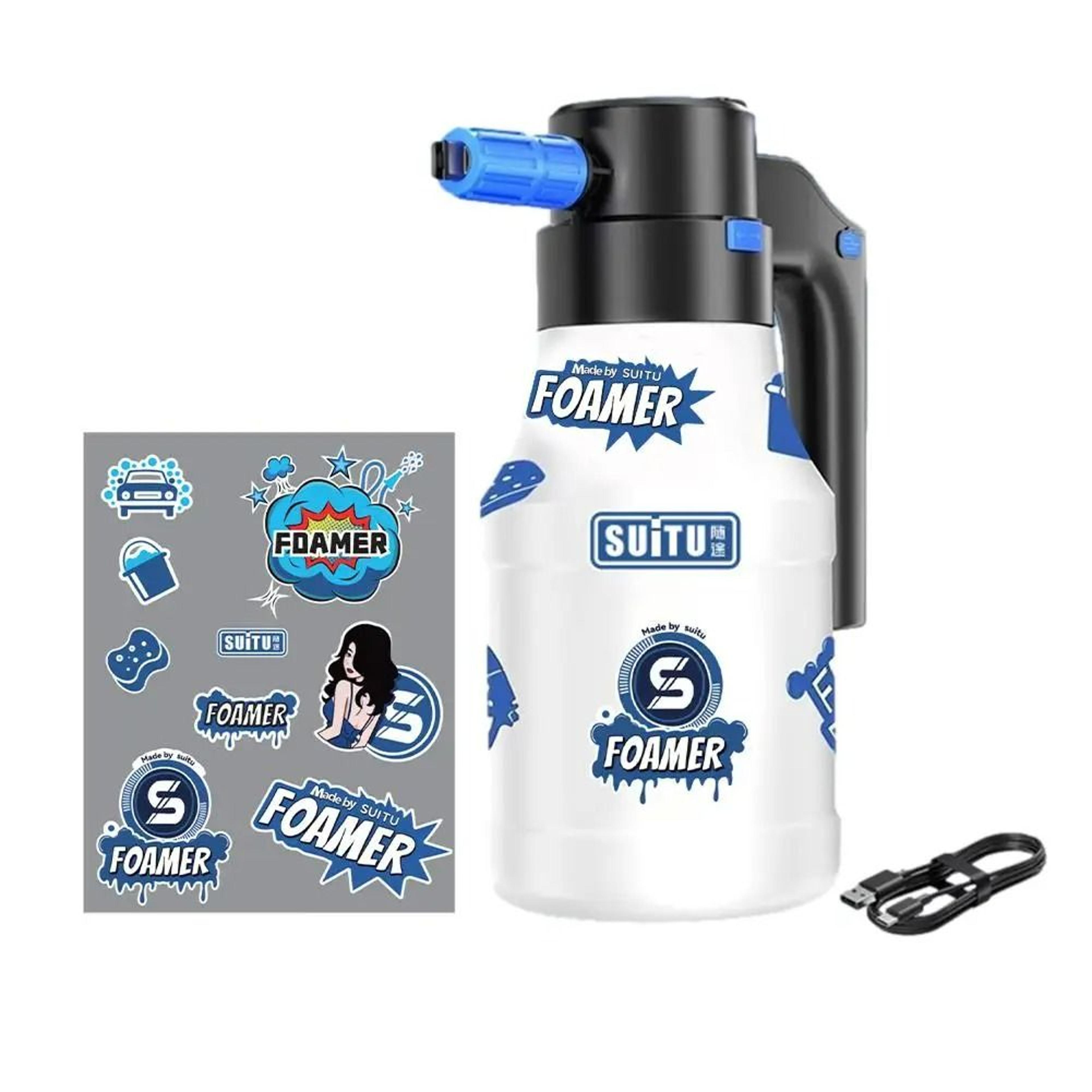 FoamFlow Rechargeable Car Wash Sprayer 10