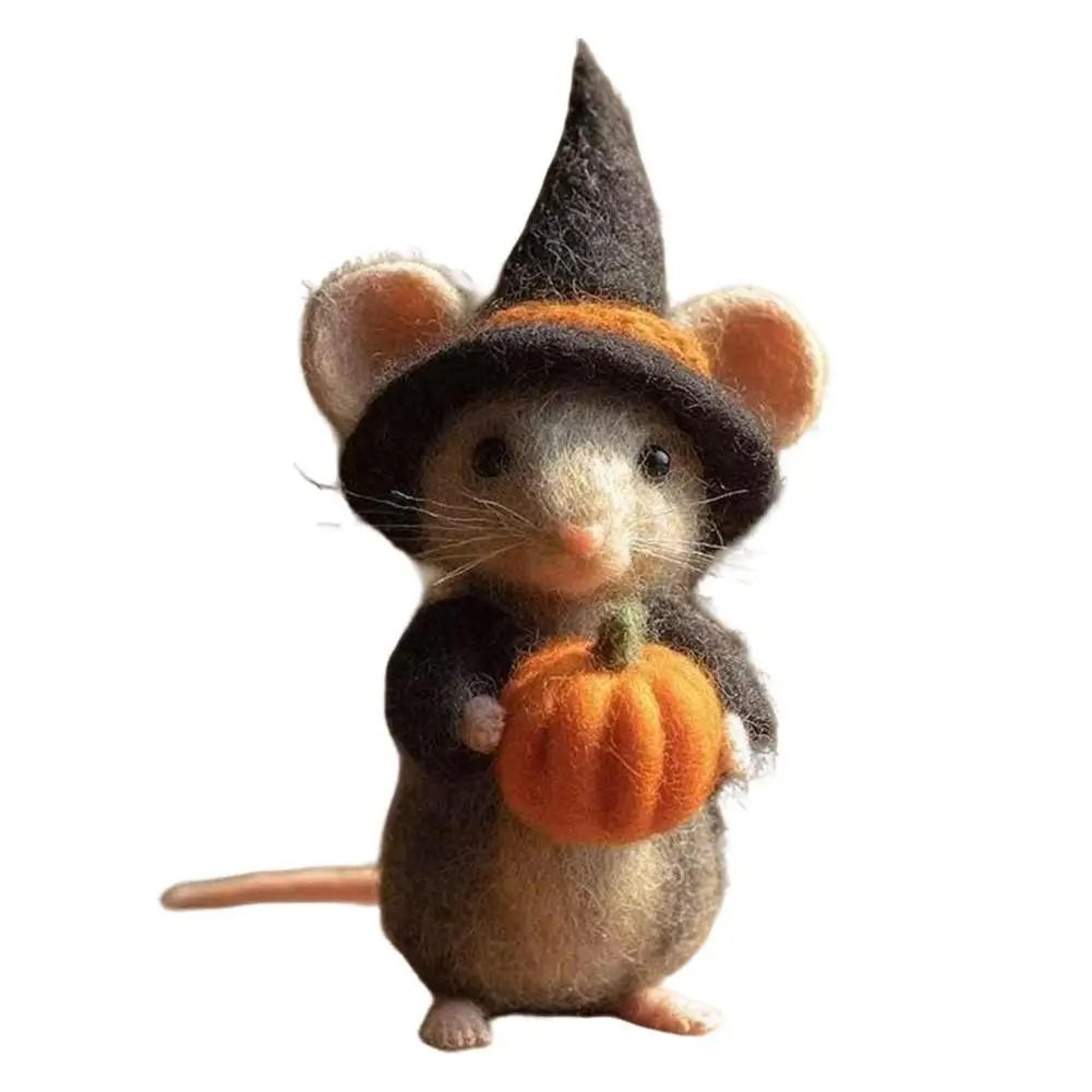 CozyWhiskers Felt Mouse Figurine 9