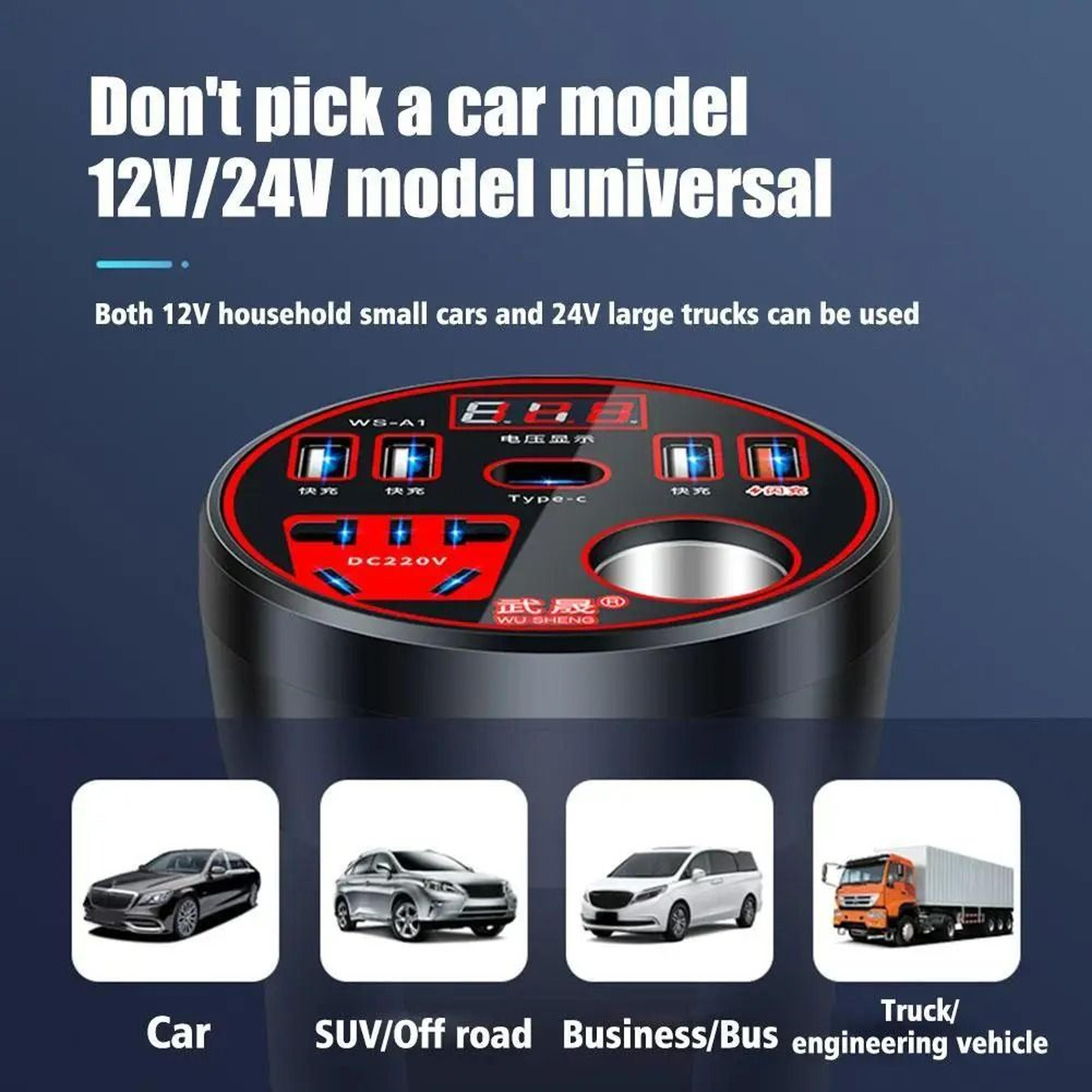 voltdrive 120w car power inverter
