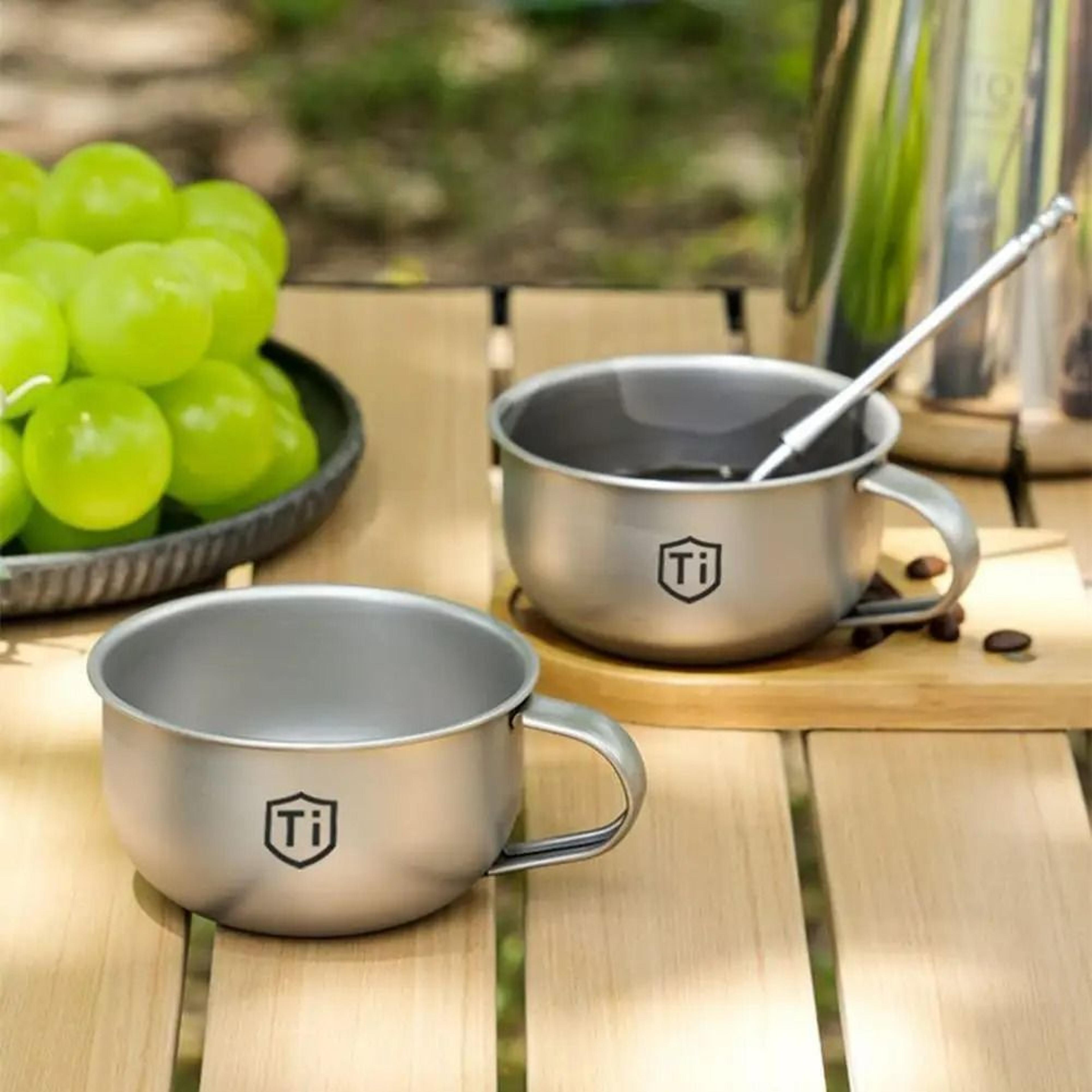 TrailSip Titanium Camping Cup 3