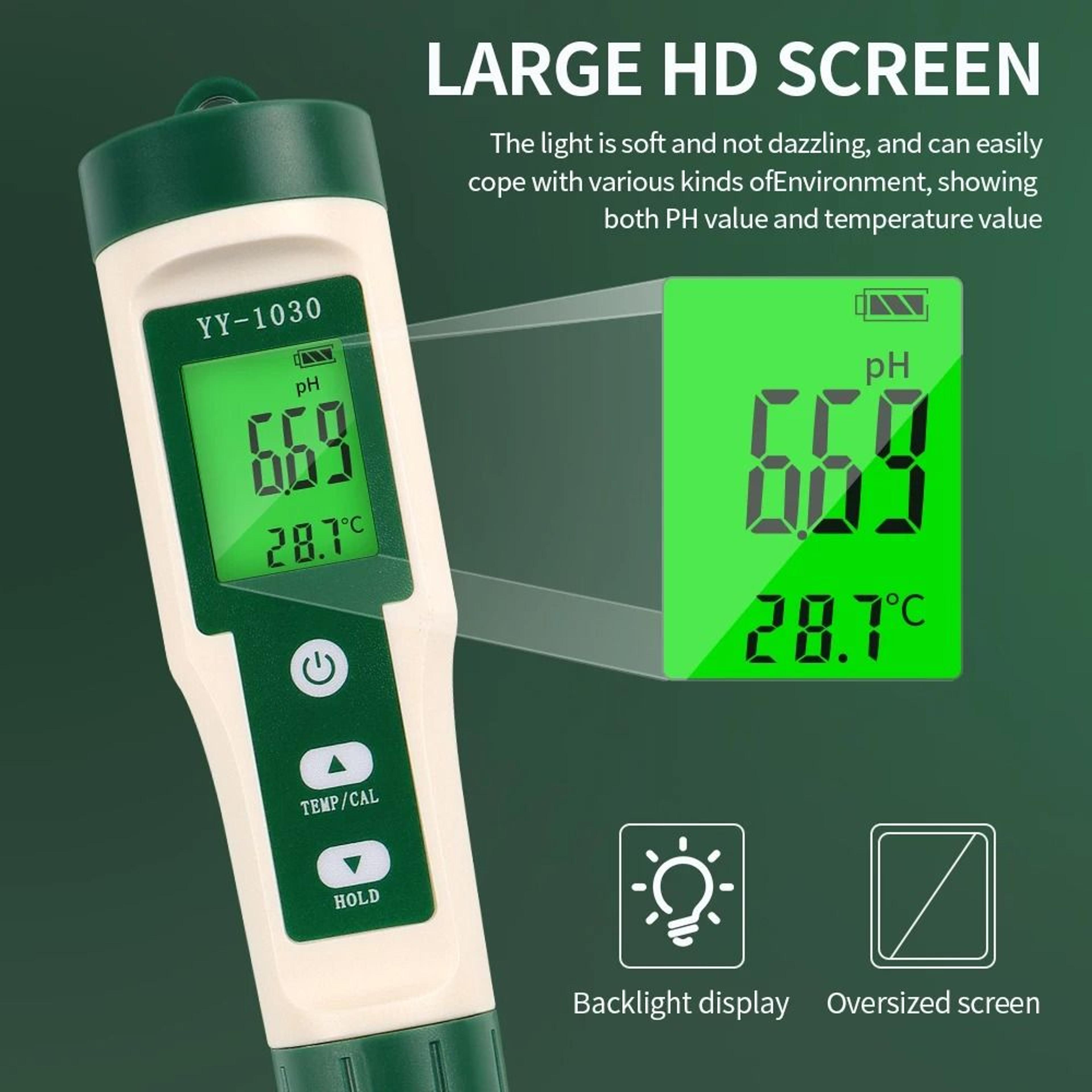 PrecisionPro Digital Food PH Tester 3