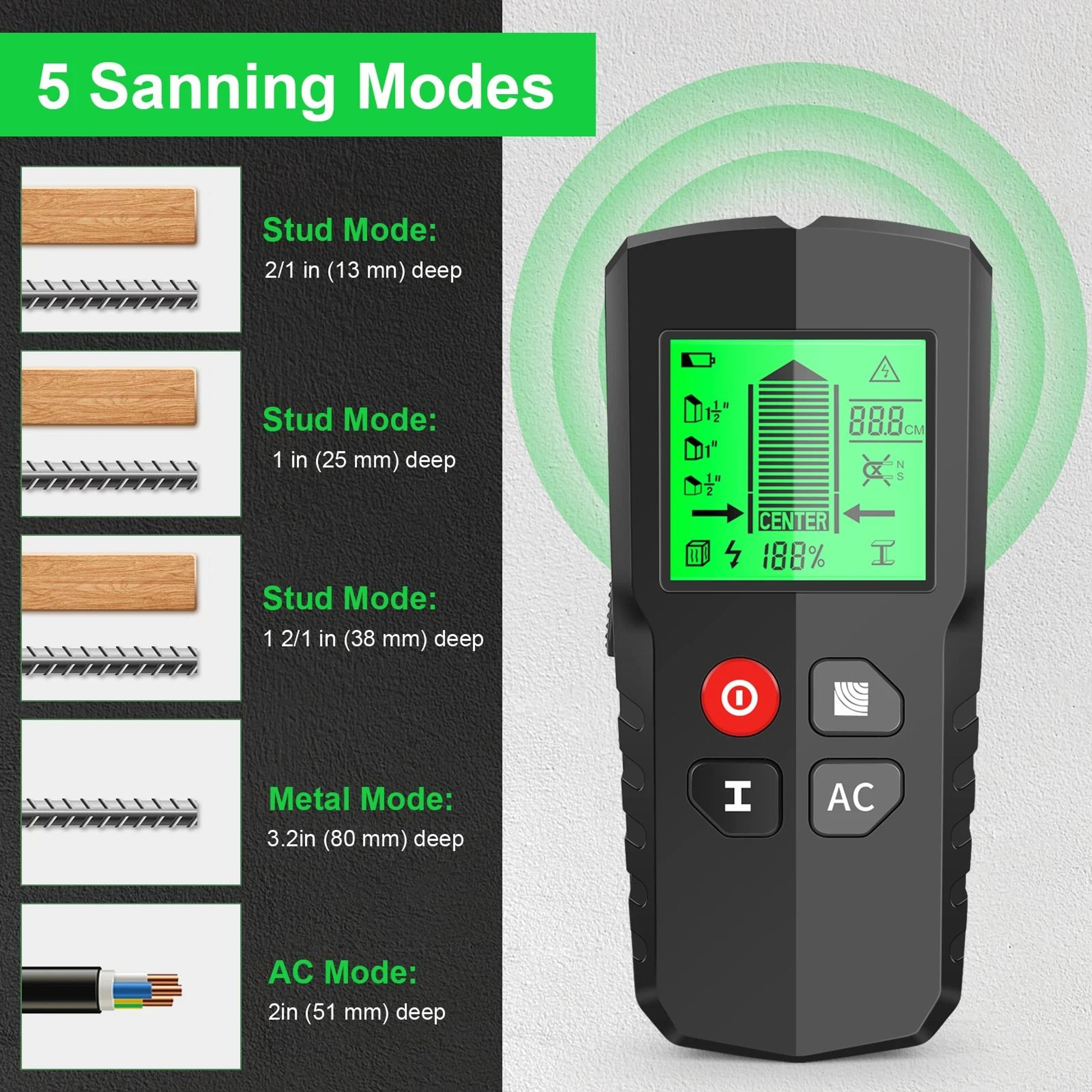 WallSense 5in1 Stud Scanner 1