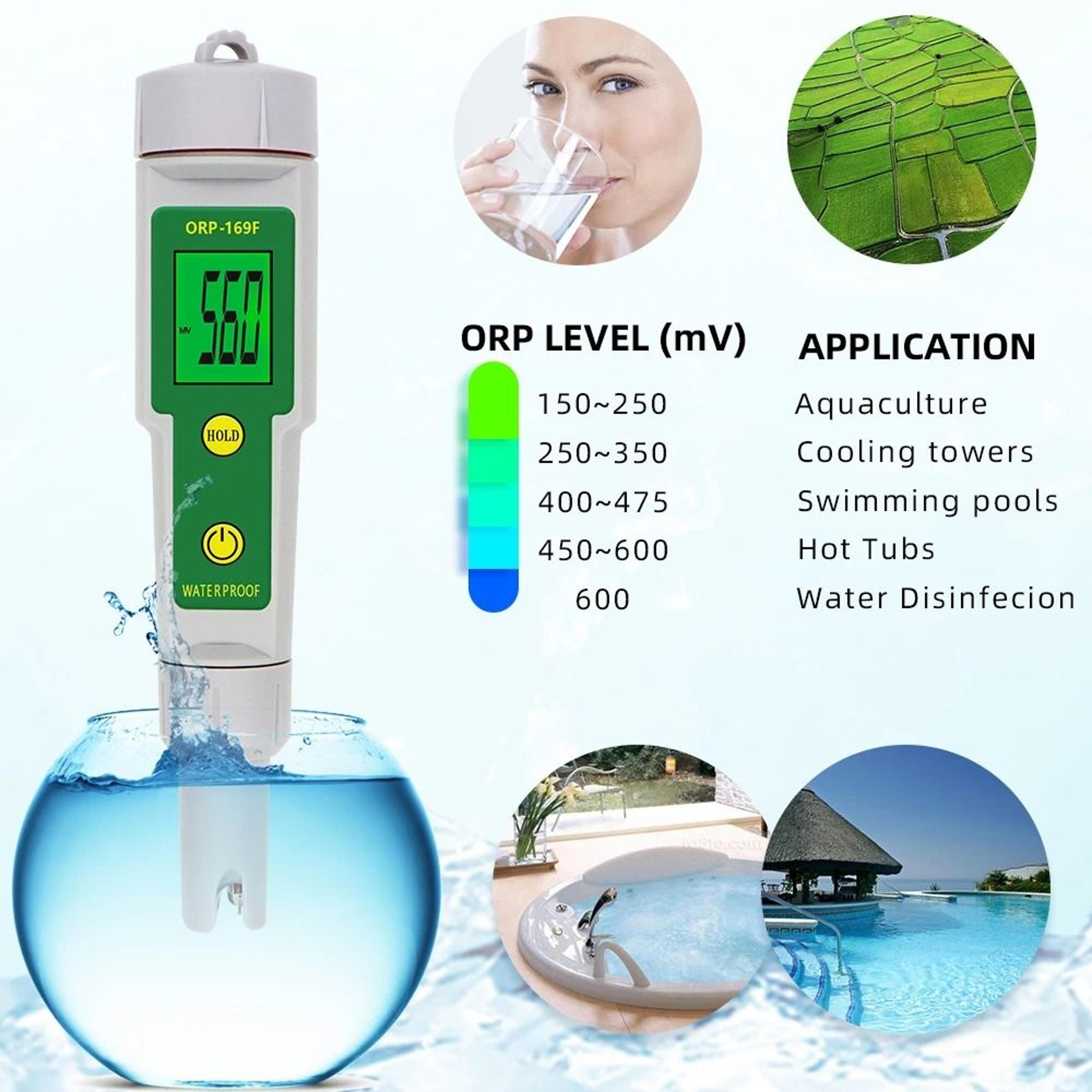 AquaSense Waterproof ORP Meter 6
