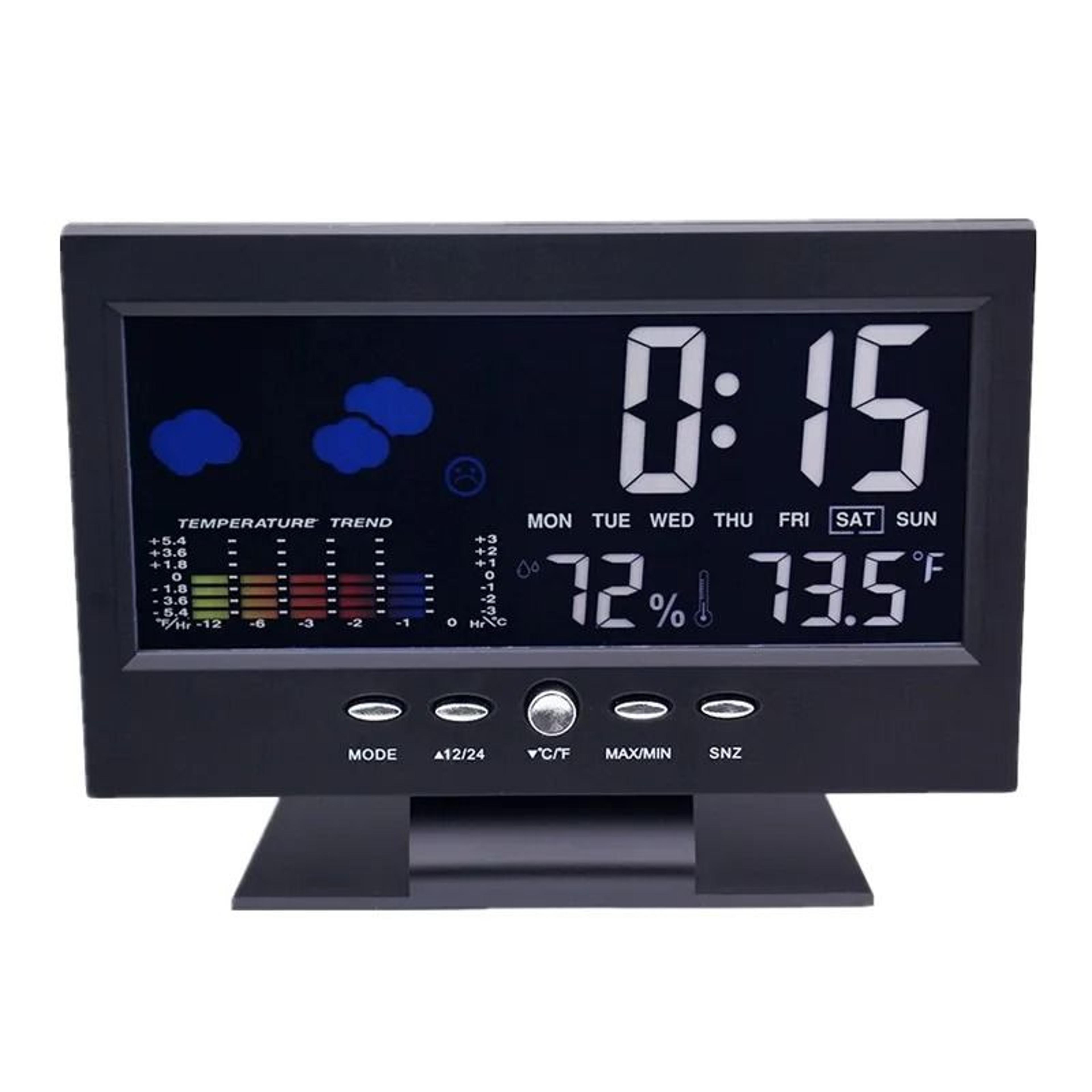 ClimateView Digital Weather Clock 8