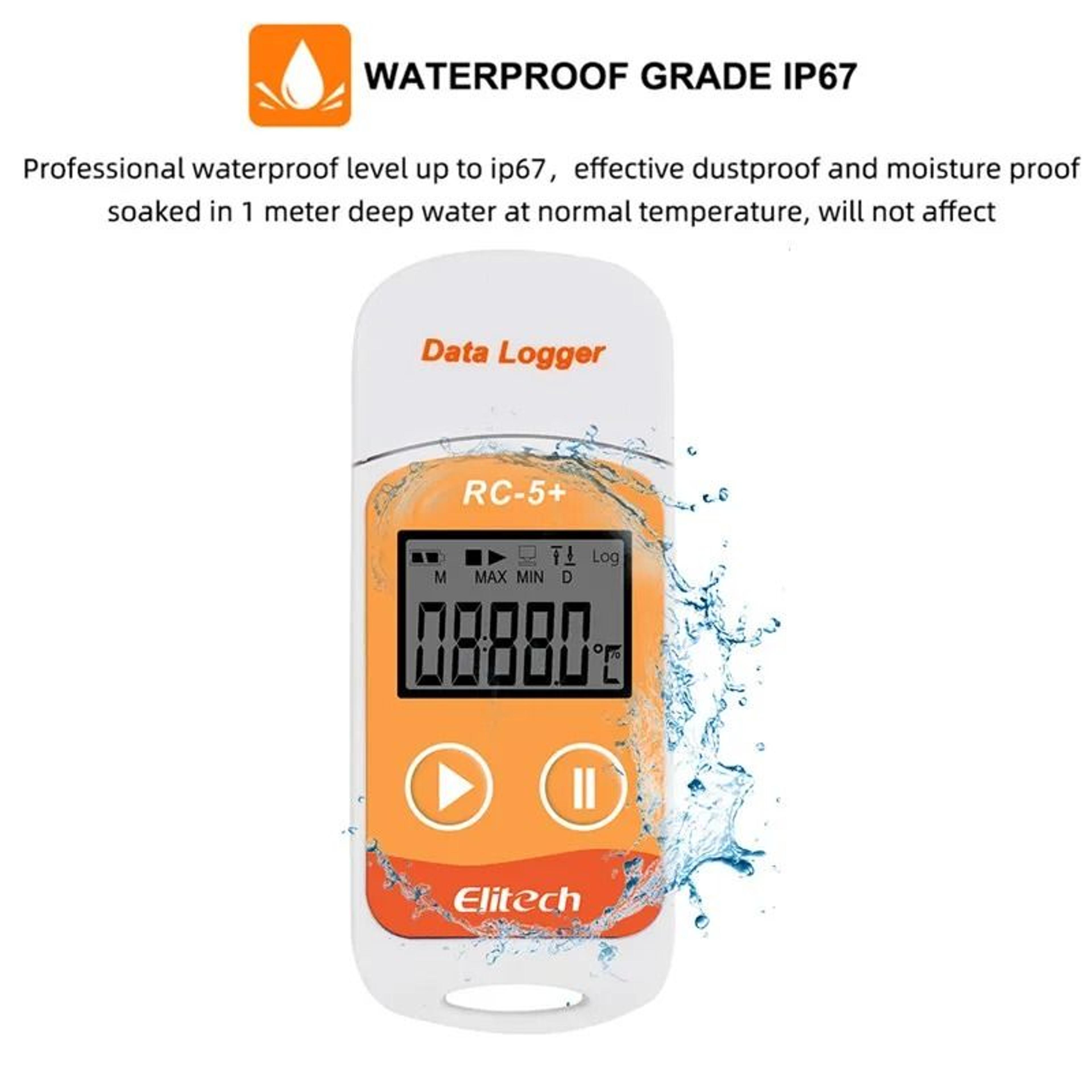 TempTrack USB Temperature Data Logger 4