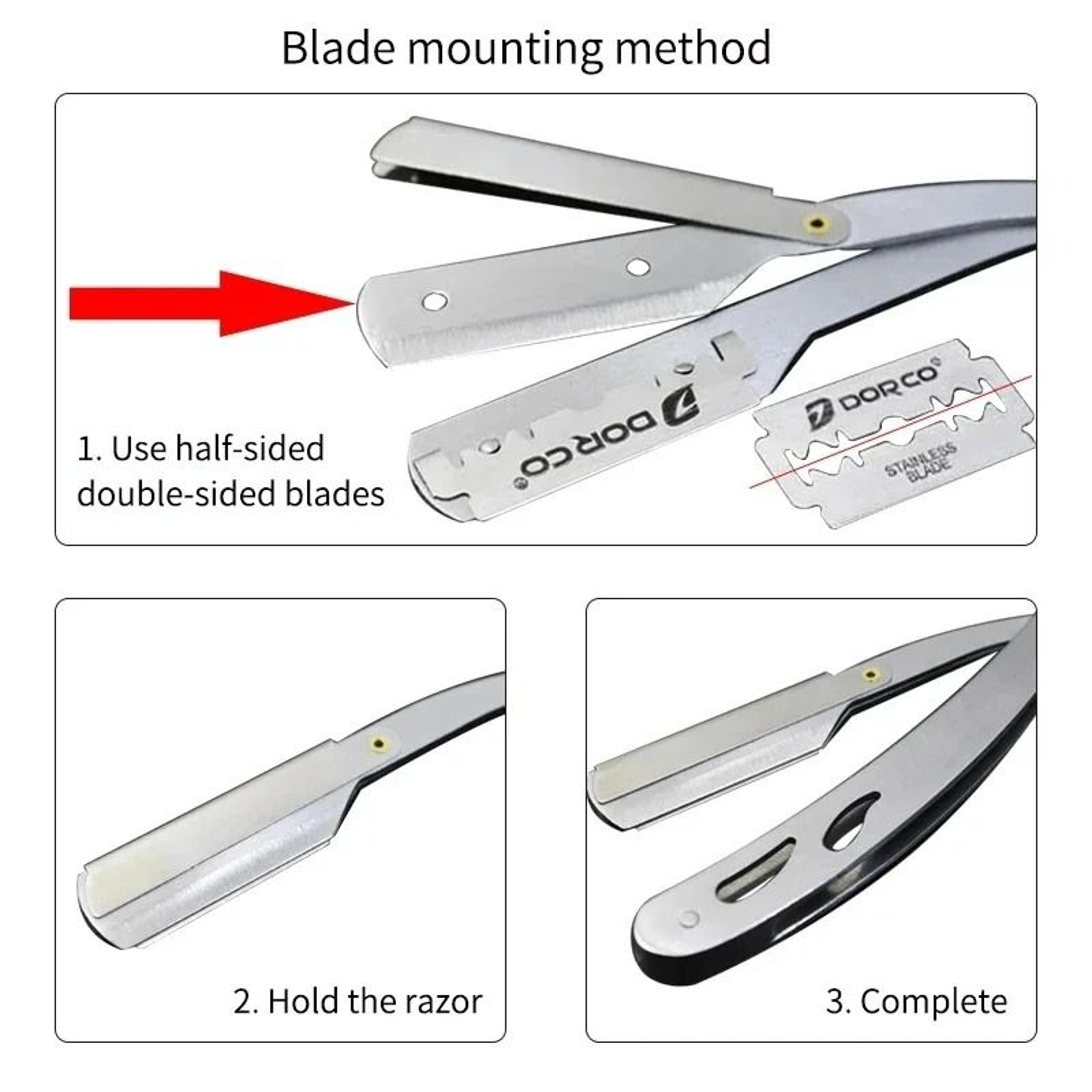 EdgeCraft Folding Barber Razor 4