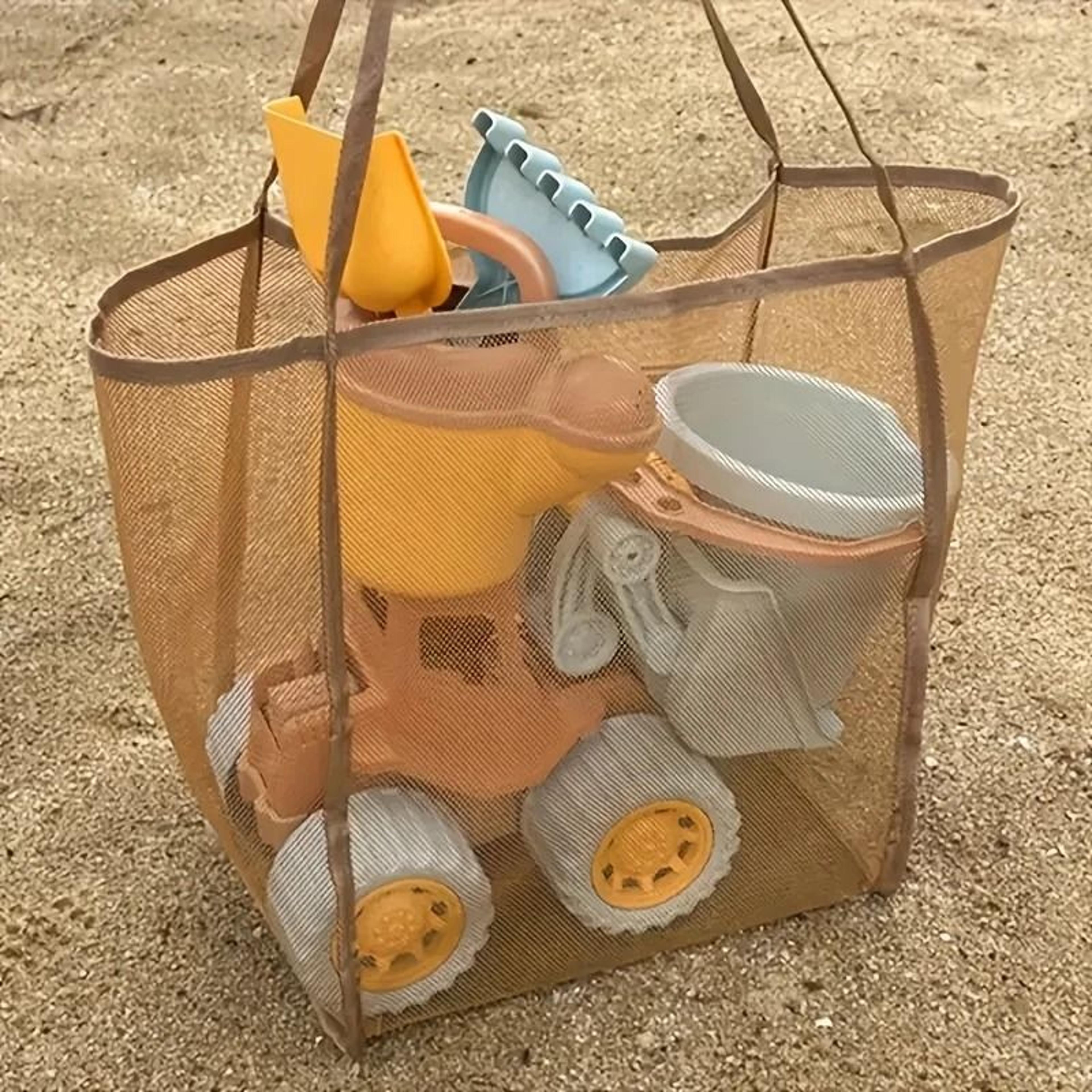 BreezeCarry Mesh Beach Tote 2