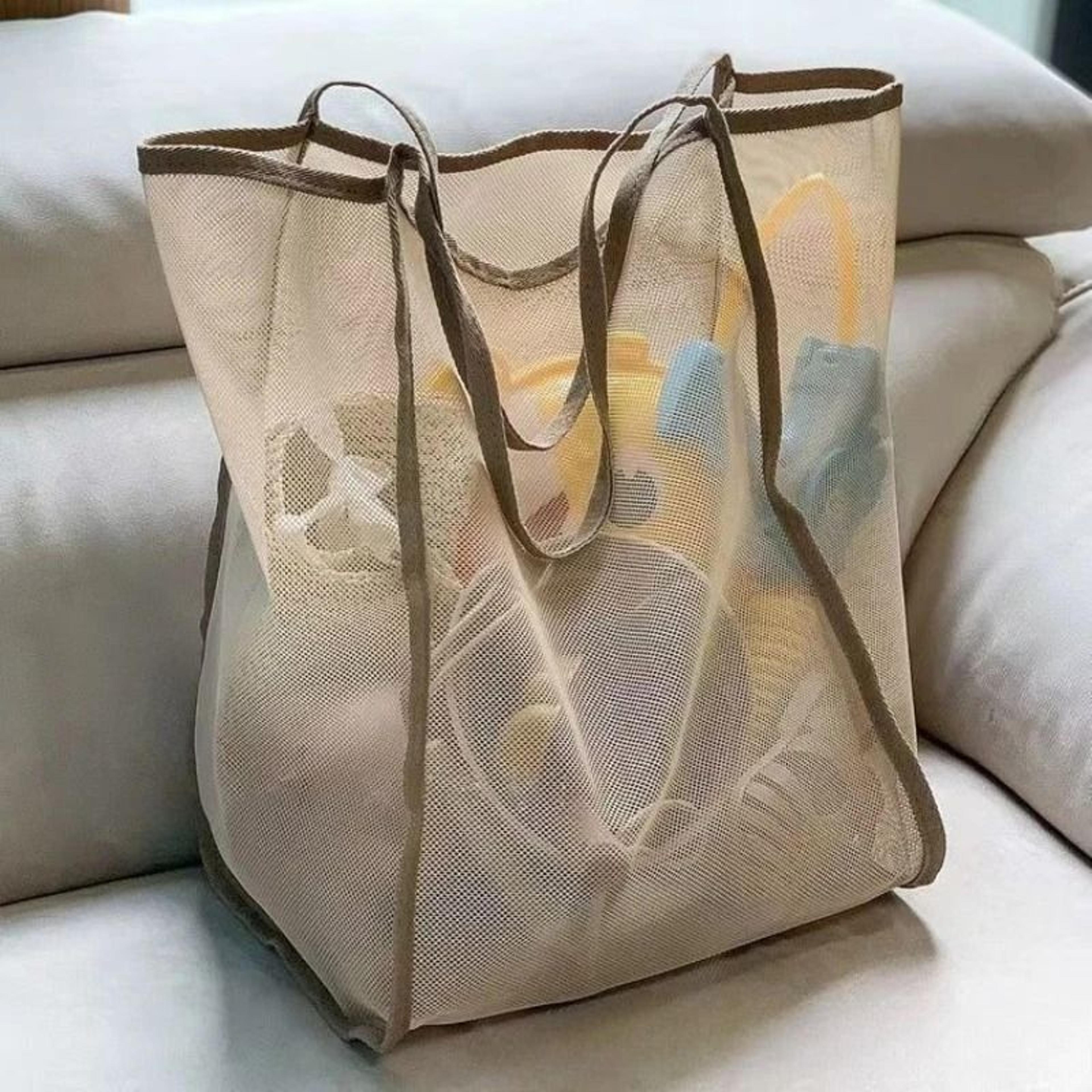 BreezeCarry Mesh Beach Tote 7