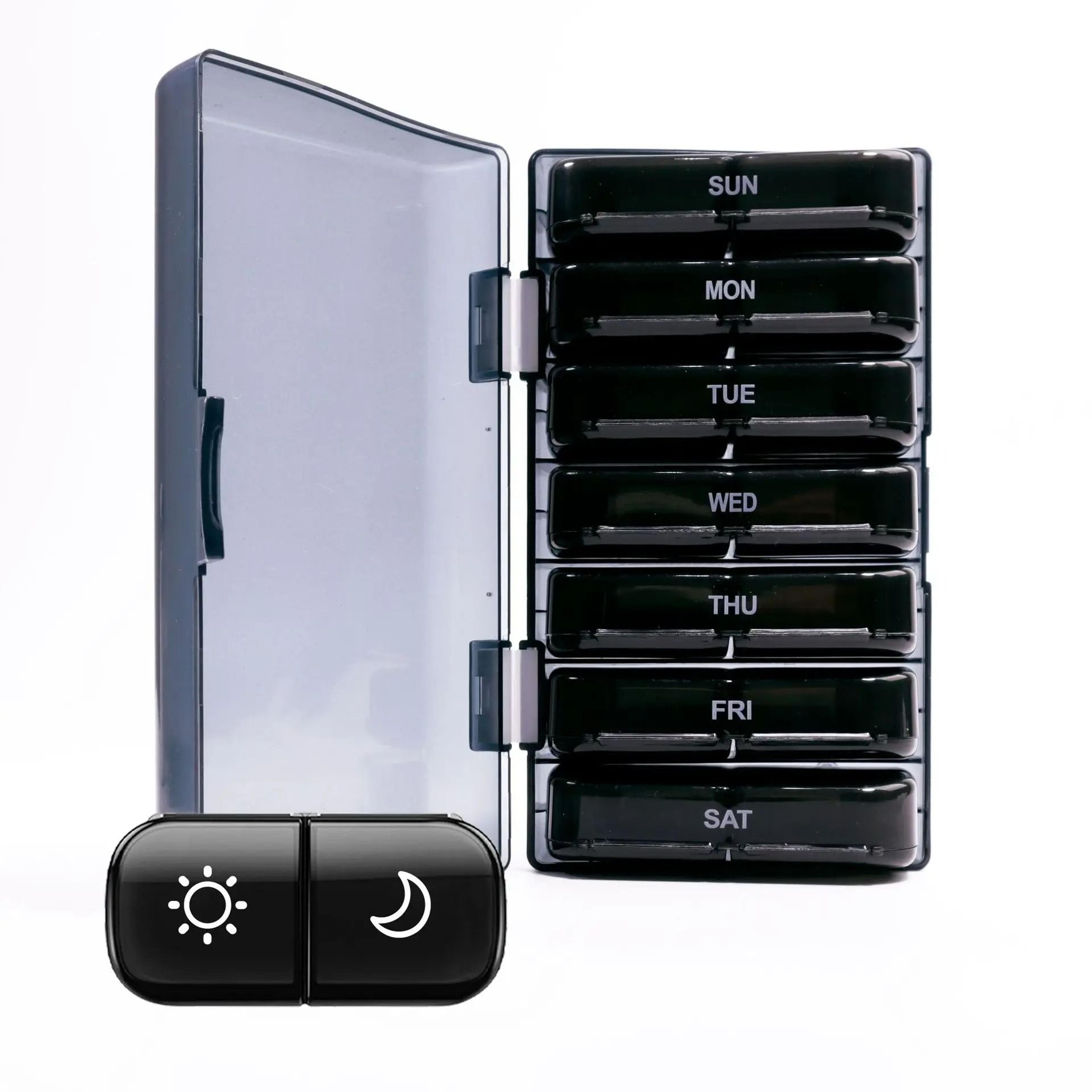 WeekEase 14 Grid Pill Organizer 0
