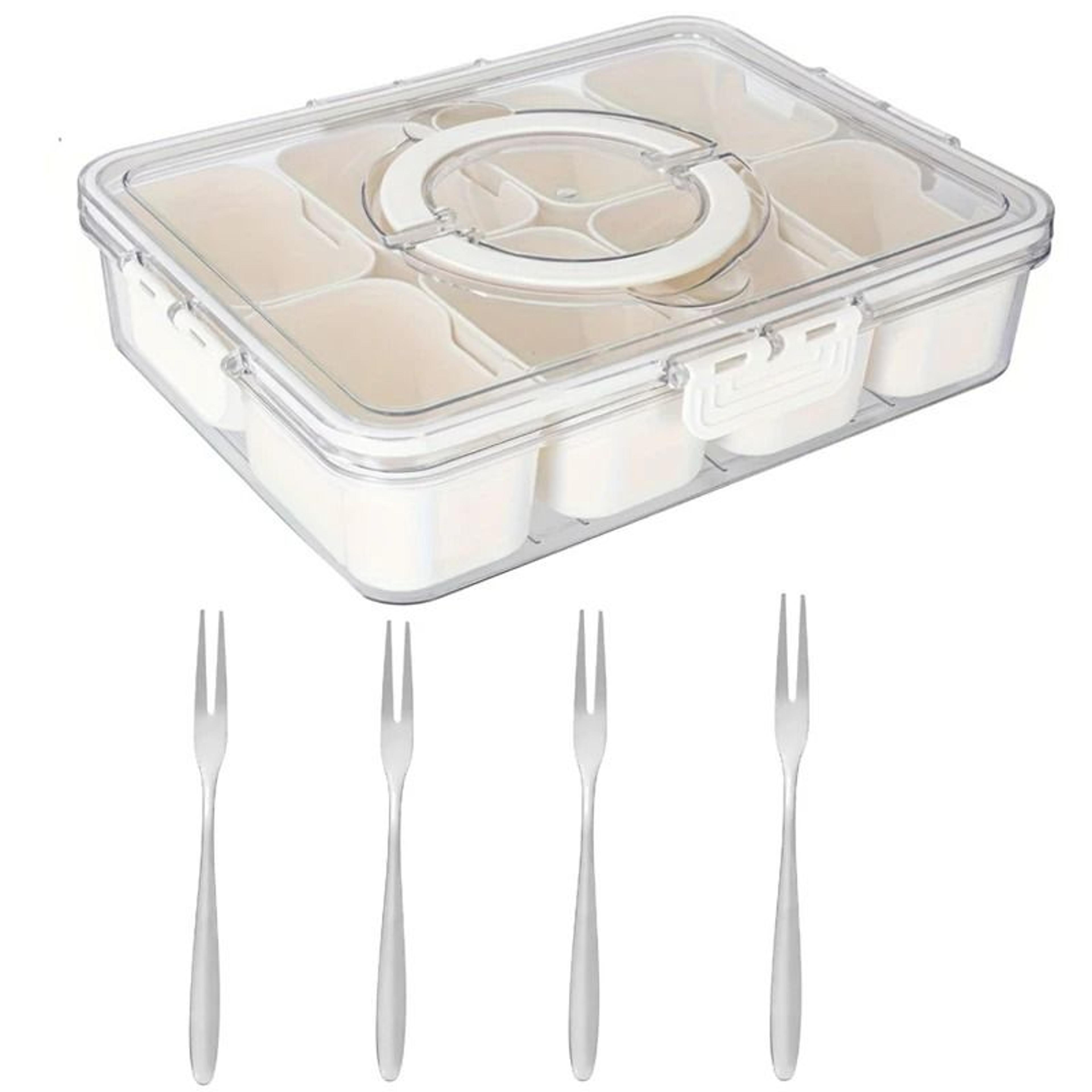 SnackMate 8 Compartment Carry Box 10