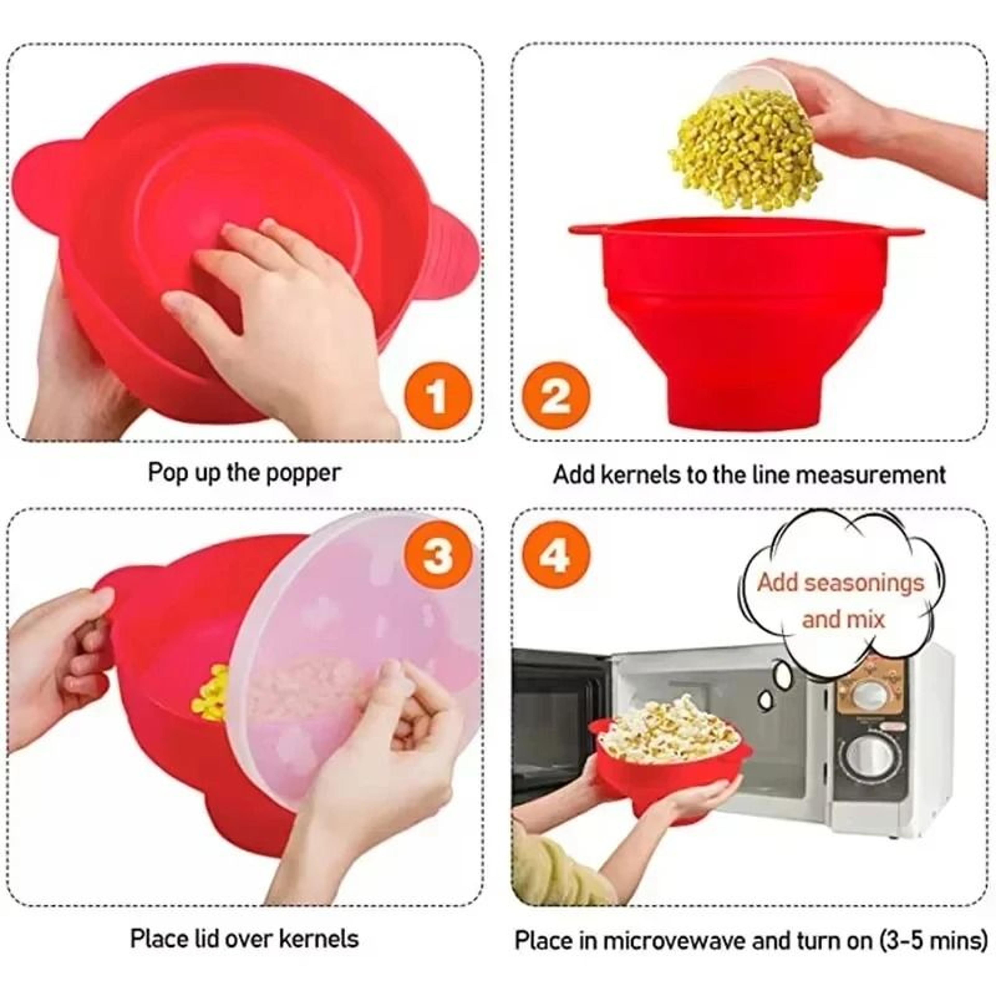 PopEase Silicone Popcorn Maker 6