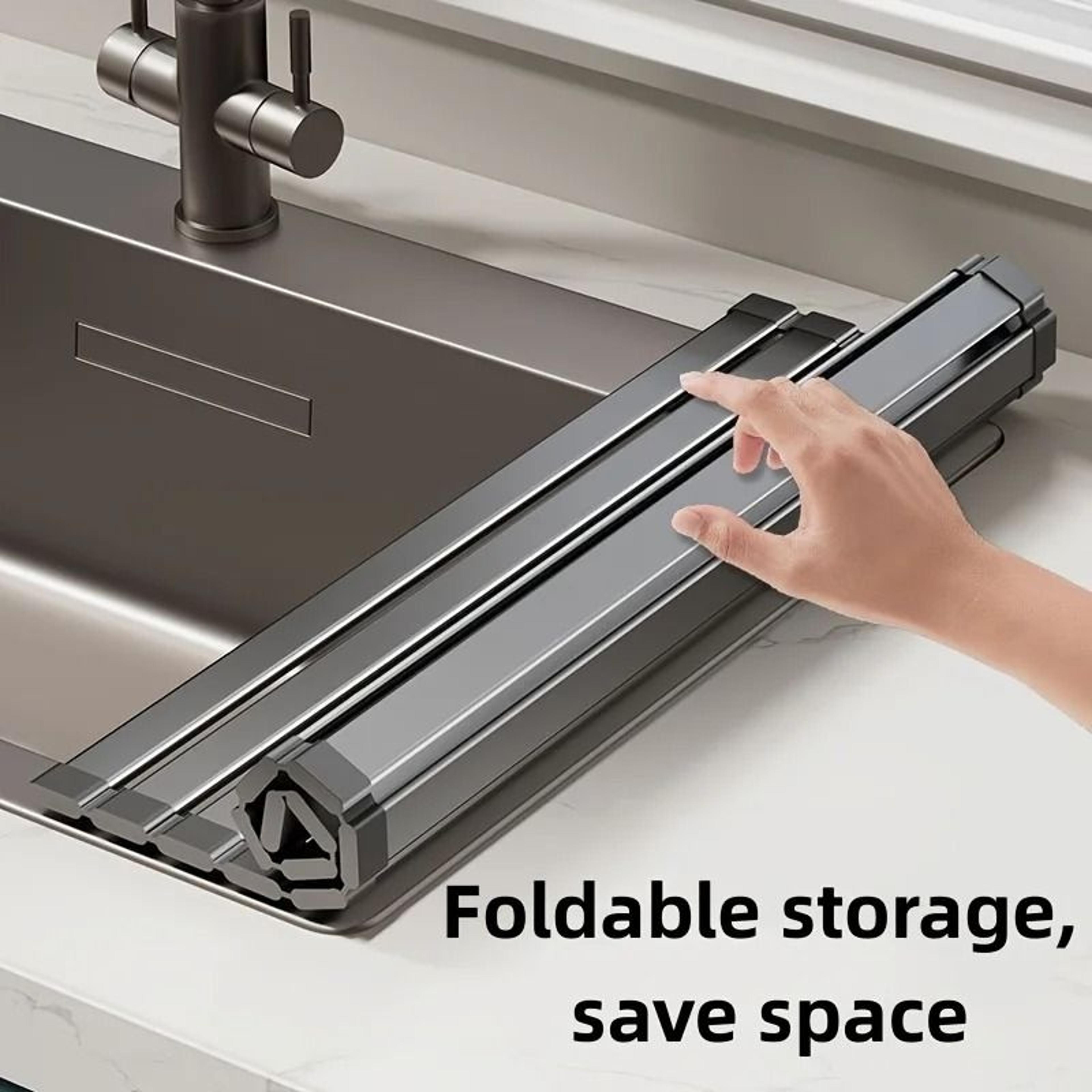 FlexDrain Roll Up Dish Rack 0