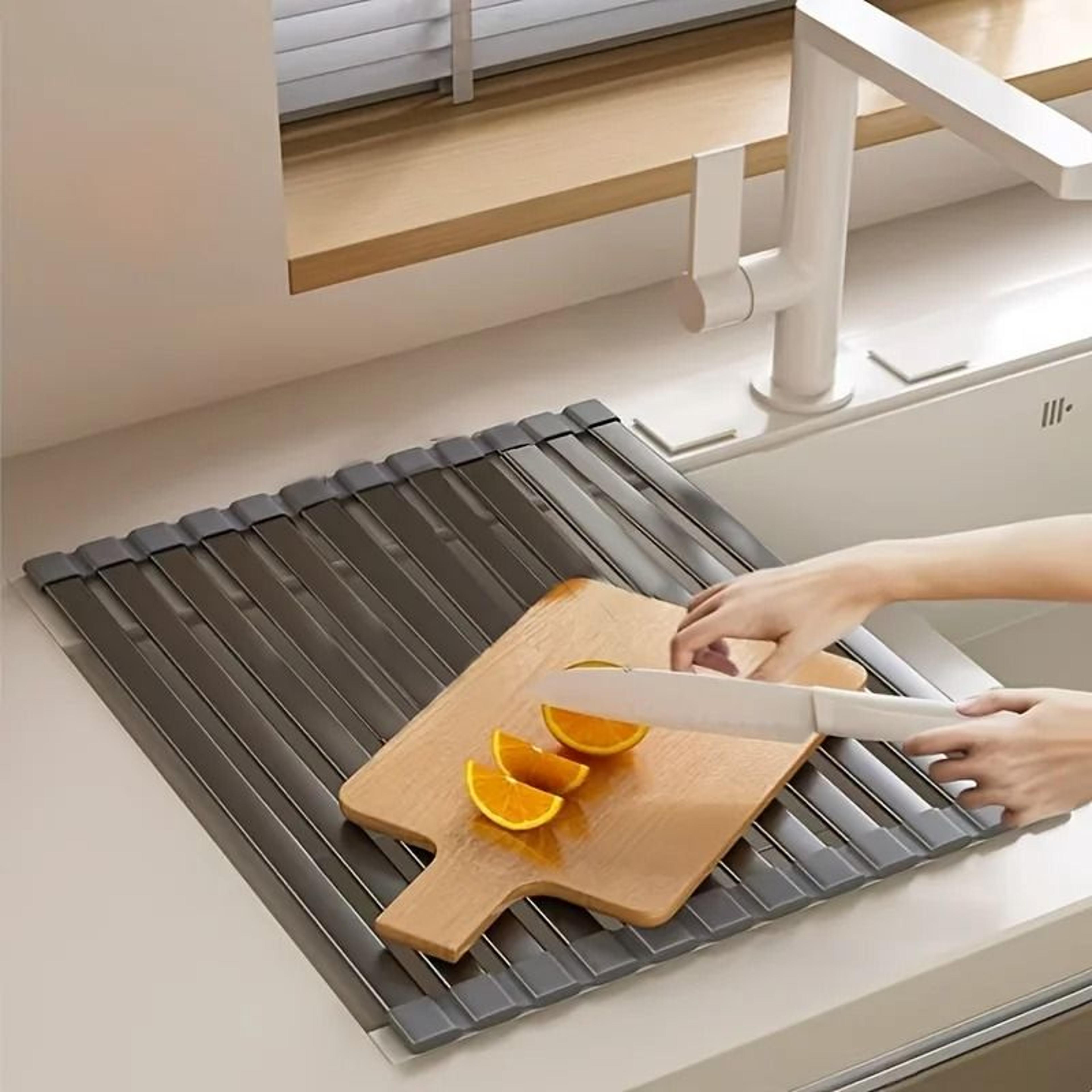 FlexDrain Roll Up Dish Rack 2